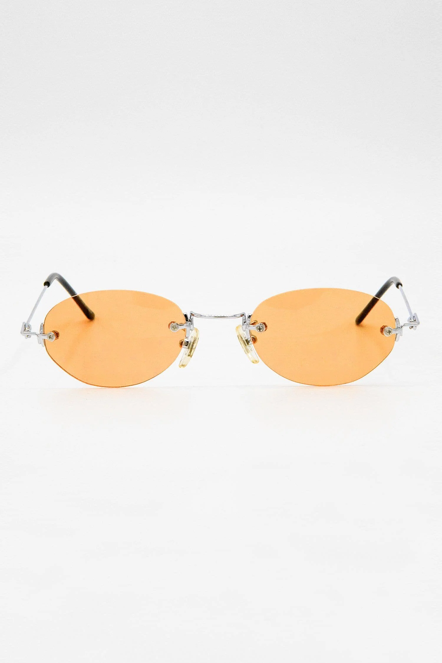 SGSTACY - Rimless Metal Frame Oval Sunglasses - Image 3