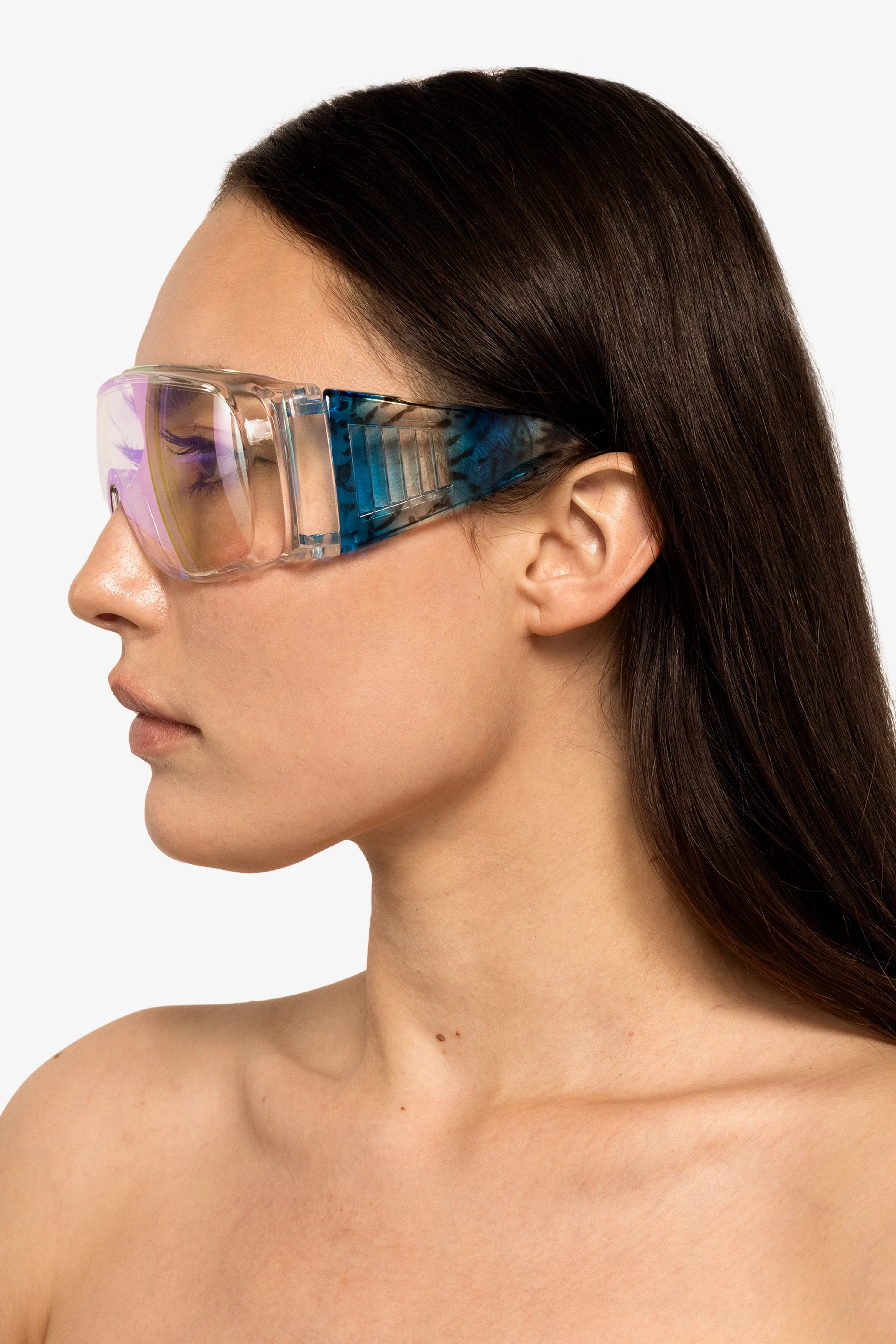 SGVN101 - Rainbow Oversized Sunglasses - Image 8