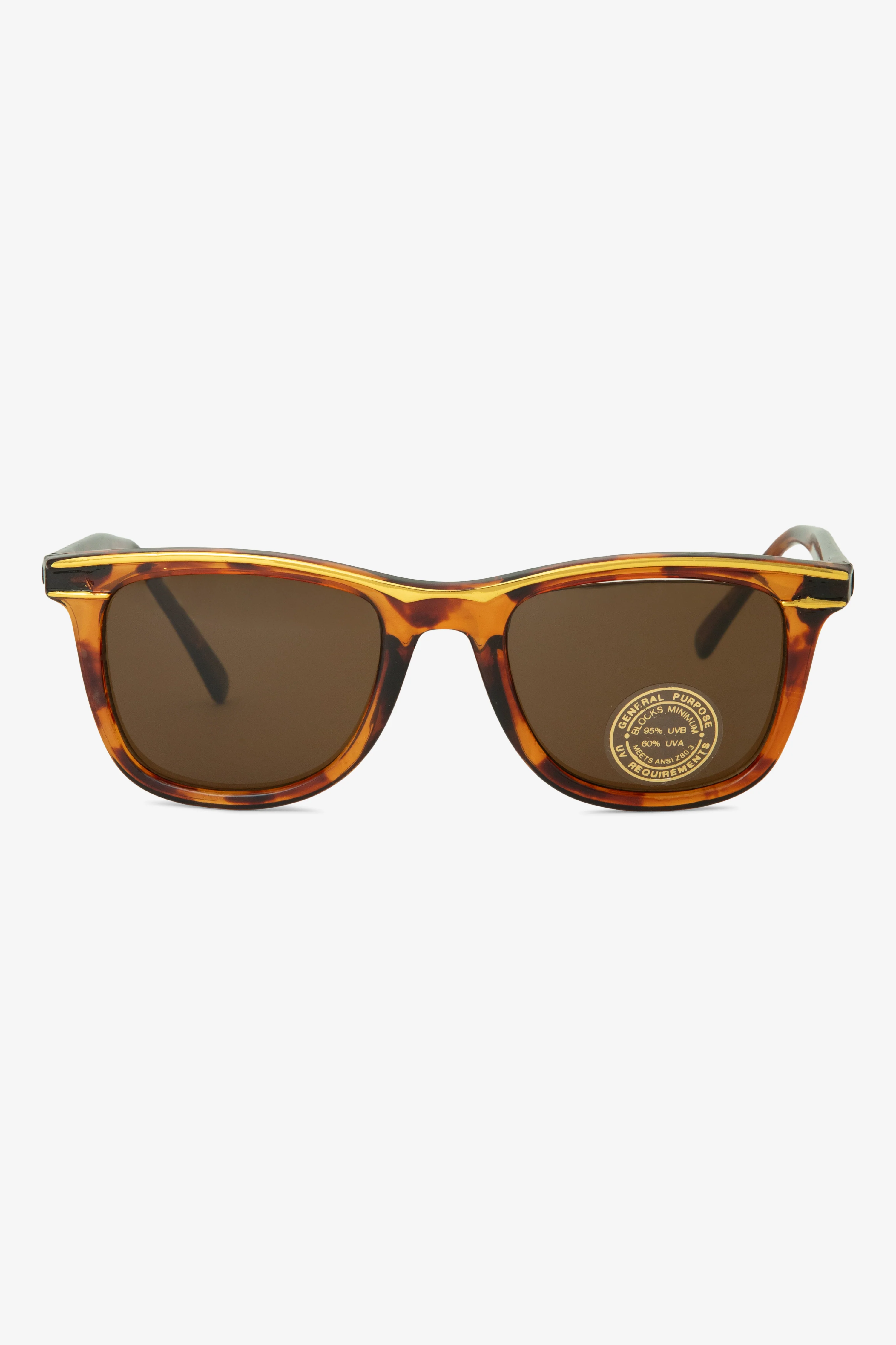 SGVN155 - WAYFARER GOLD SUNGLASSES - Image 2