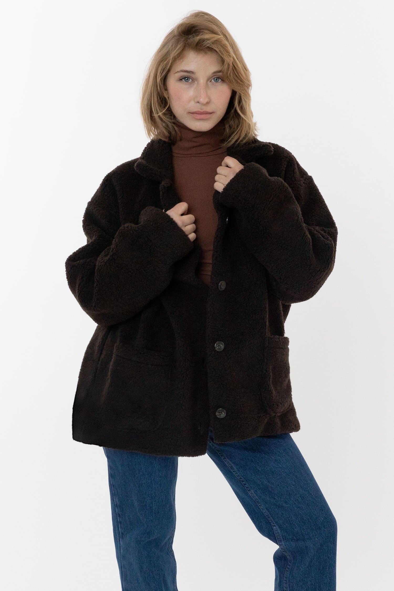 SHRW10 - Women's Sherpa Coat - Image 3