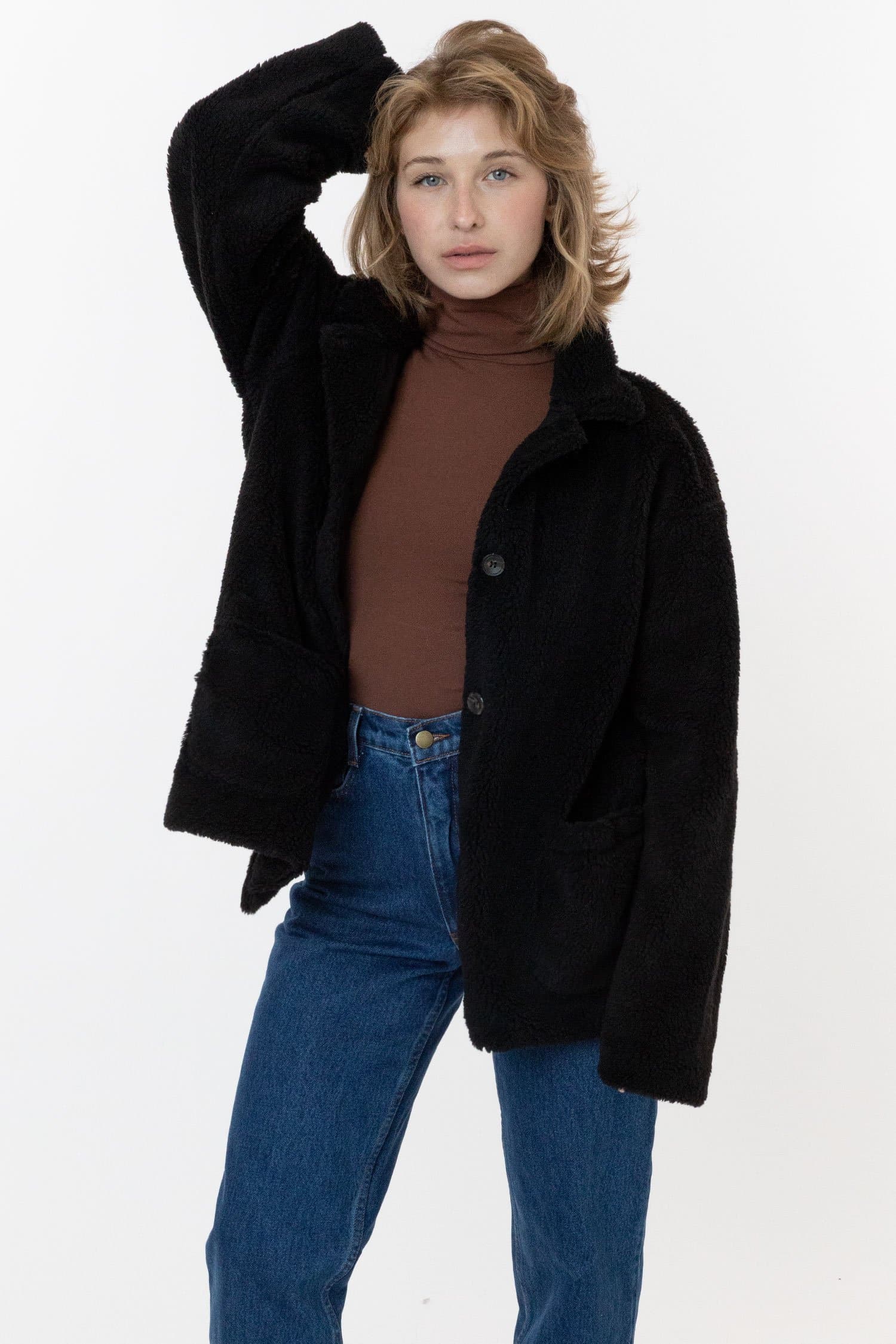 SHRW10 - Women's Sherpa Coat - Image 4