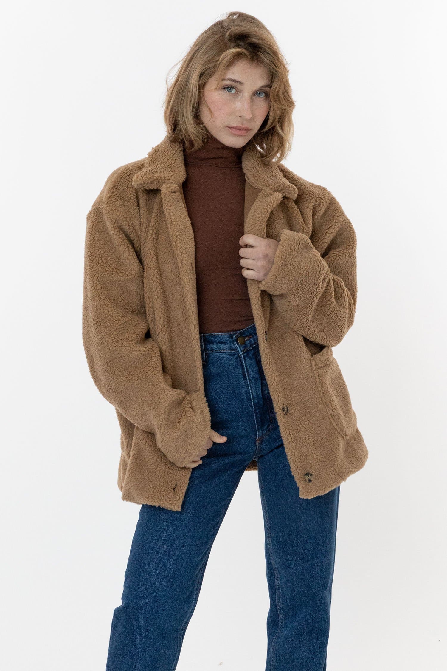 SHRW10 - Women's Sherpa Coat - Image 5