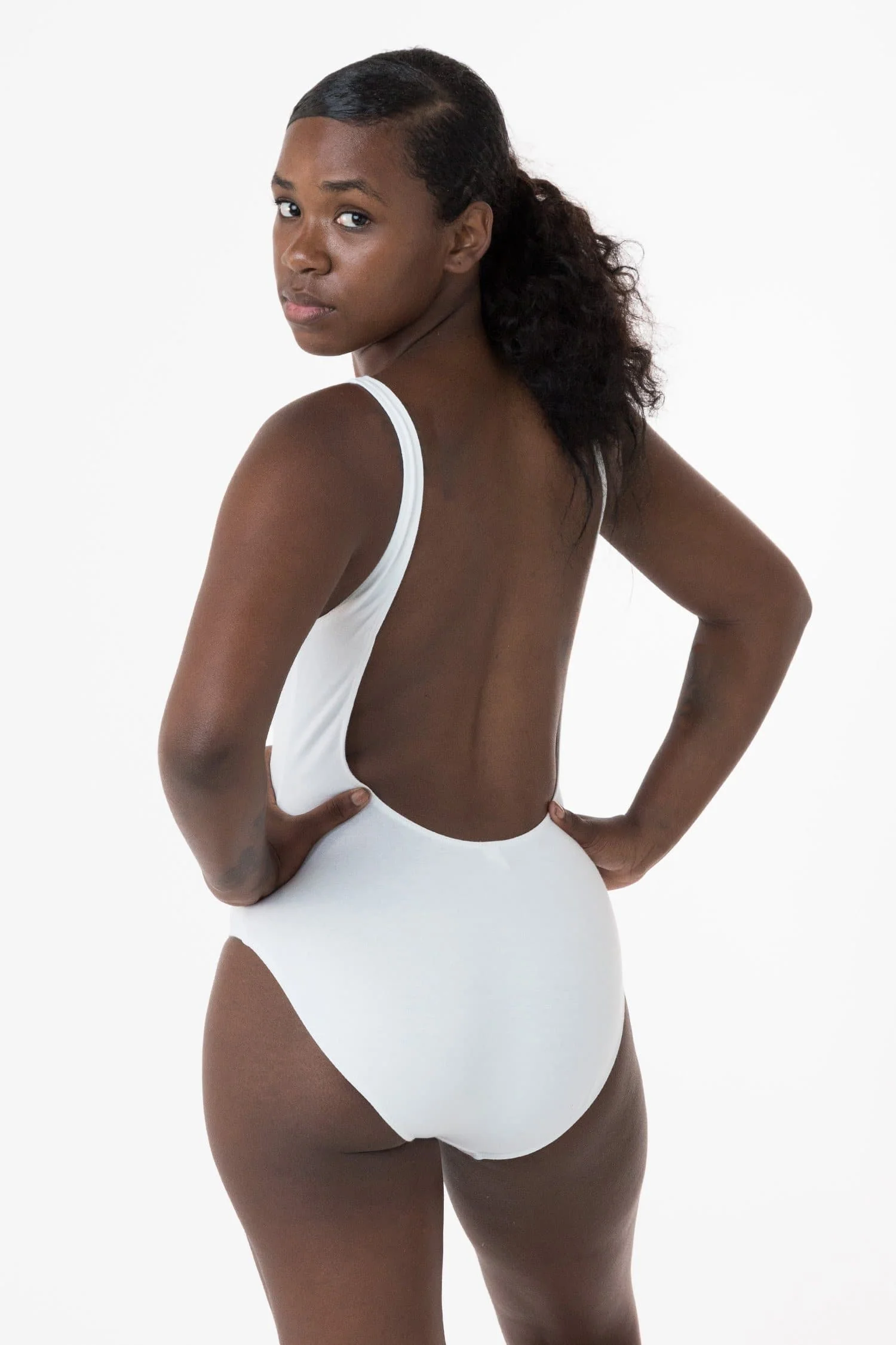 B111CF - Tank Scoop Back Bodysuit - Image 12