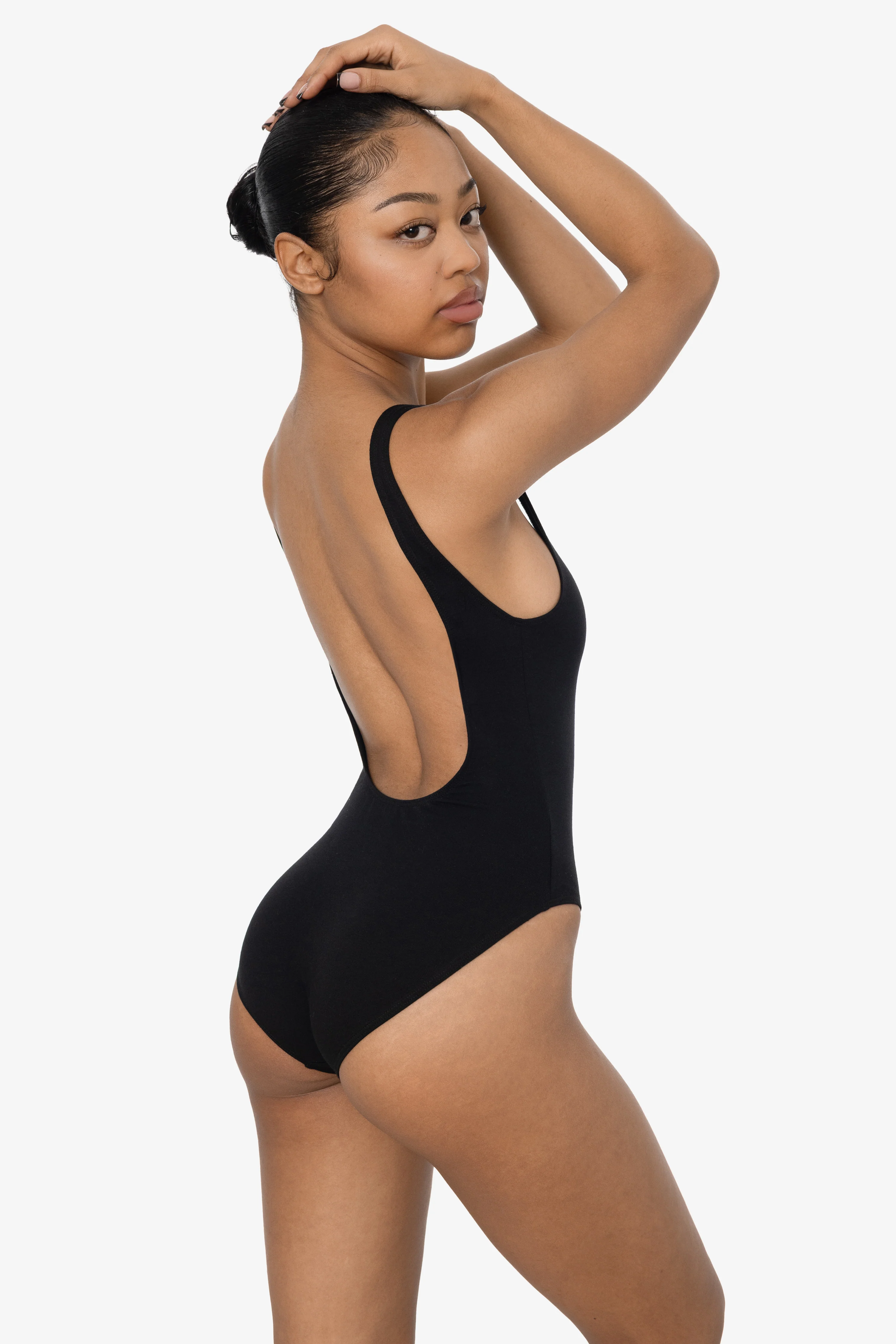 B111CF - Tank Scoop Back Bodysuit - Image 6