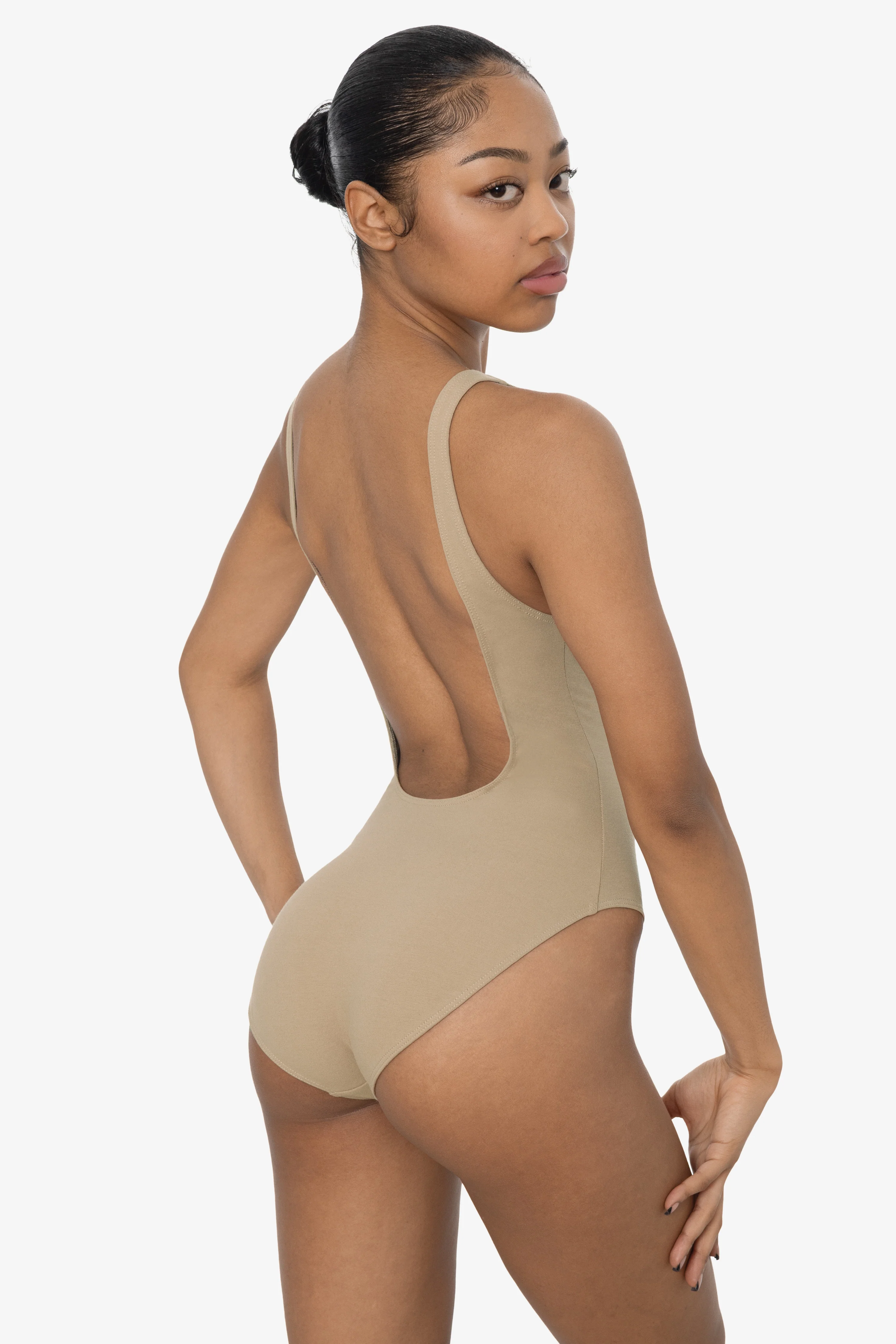 B111CF - Tank Scoop Back Bodysuit - Image 8