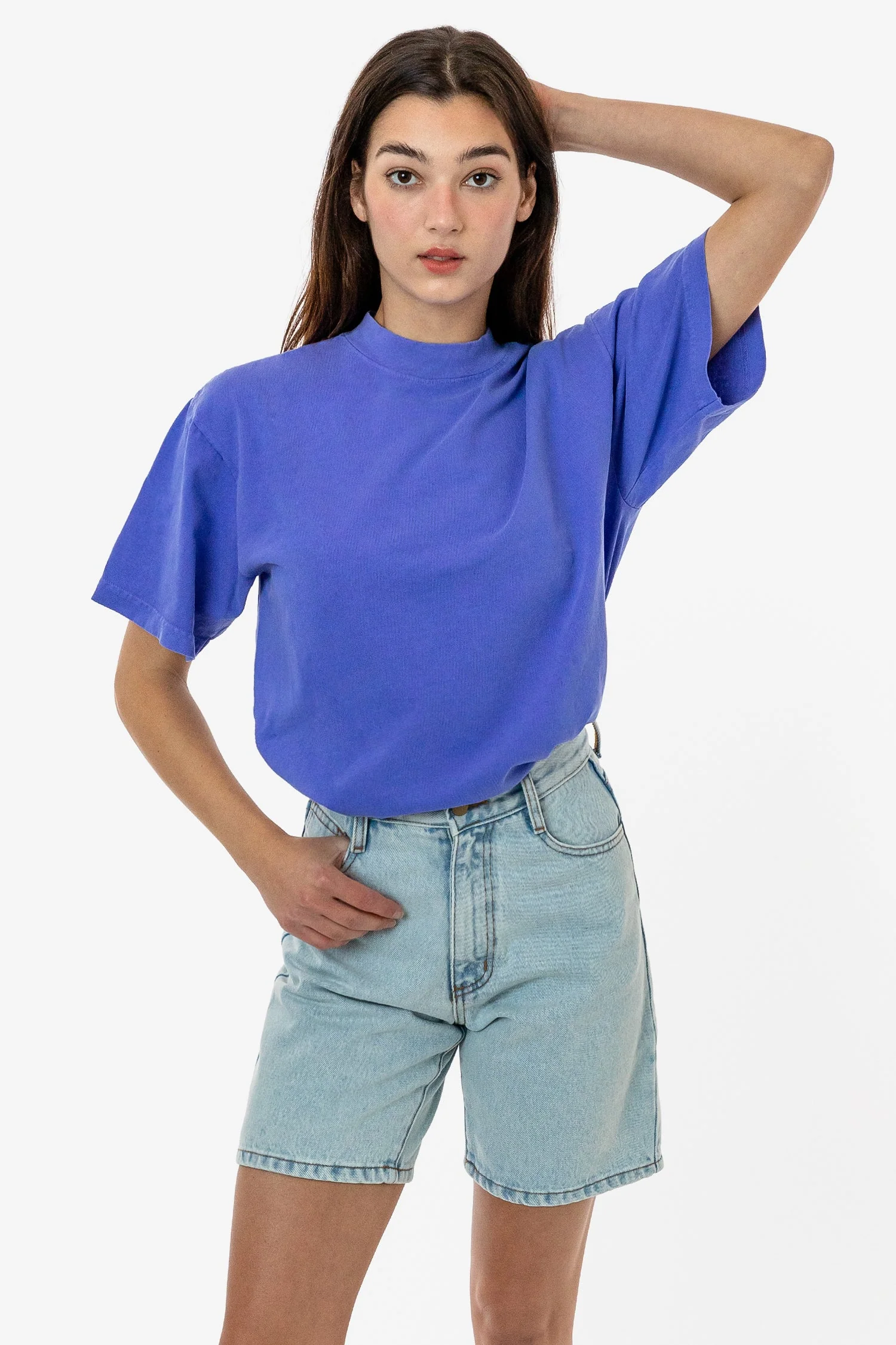 The 1801 - 6.5oz Garment Dye Crew Neck T-Shirt - Image 100