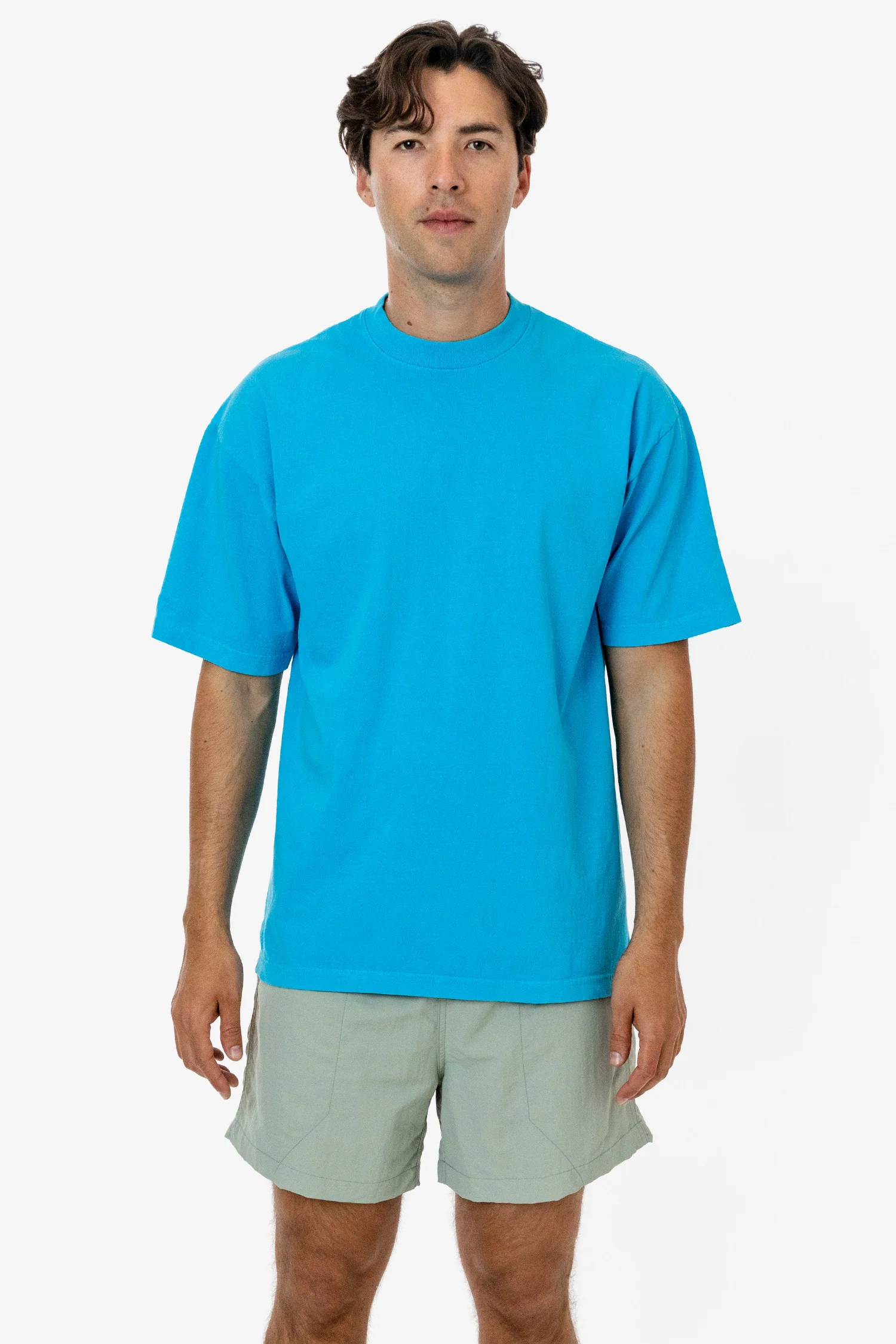 The 1801 - 6.5oz Garment Dye Crew Neck T-Shirt - Image 101