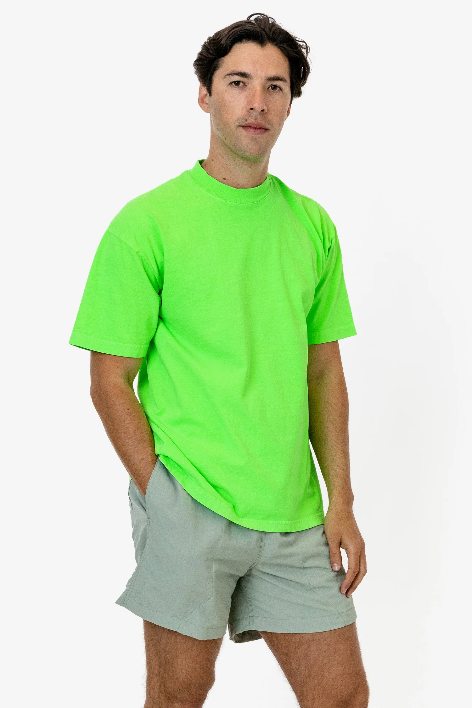 The 1801 - 6.5oz Garment Dye Crew Neck T-Shirt - Image 104