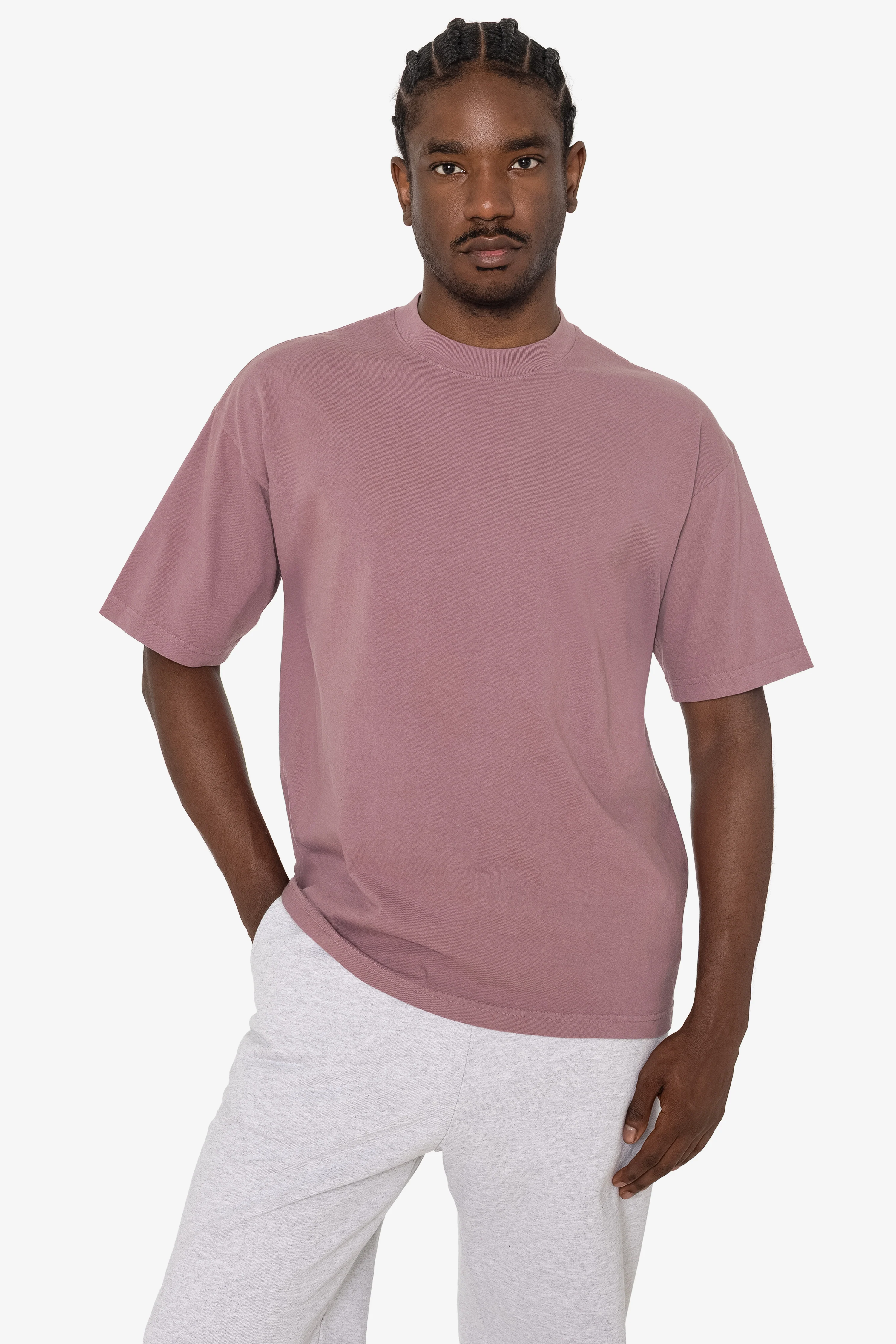 The 1801 - 6.5oz Garment Dye Crew Neck T-Shirt - Image 128