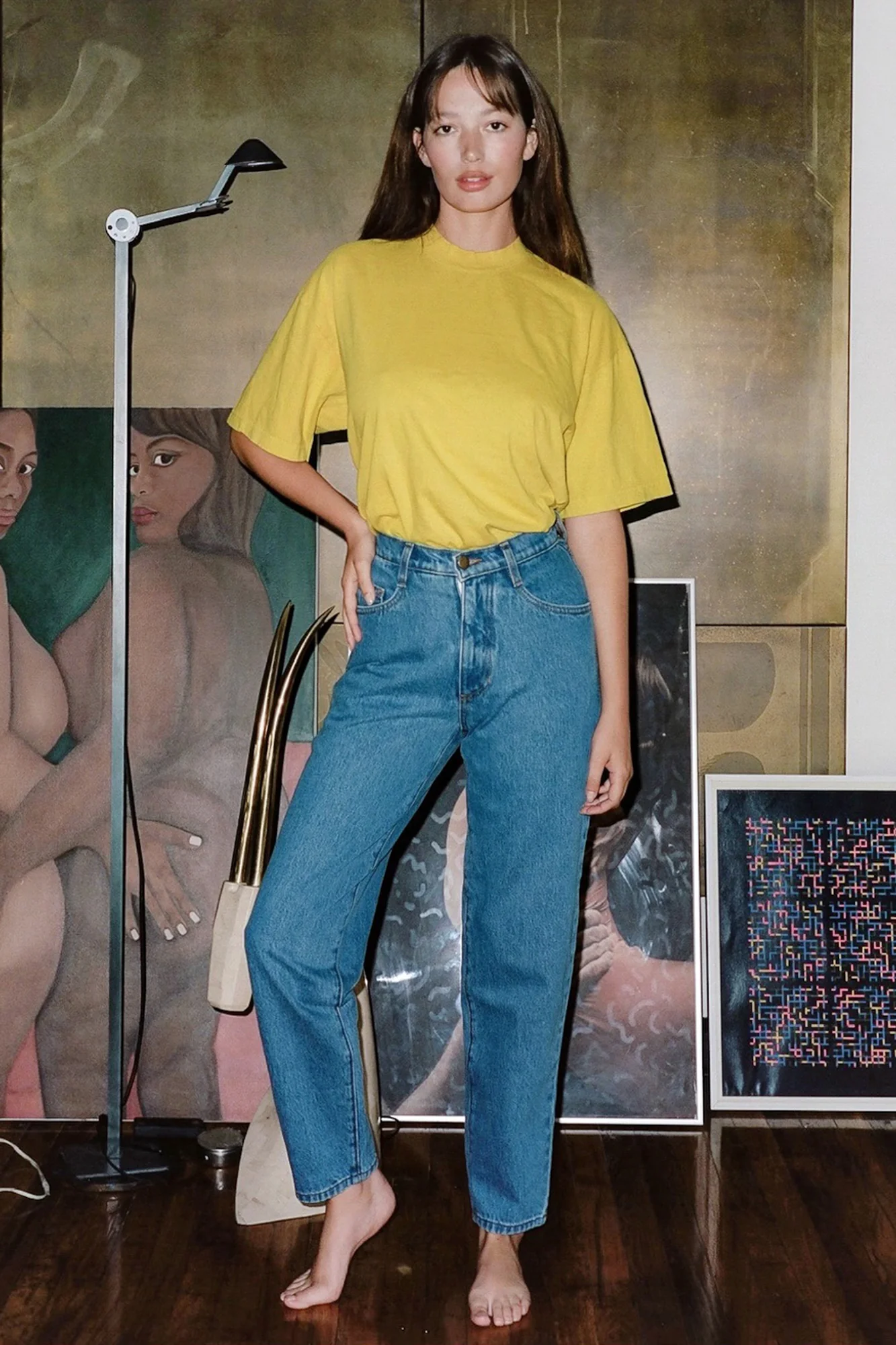 The 1801 - 6.5oz Garment Dye Crew Neck T-Shirt - Image 158