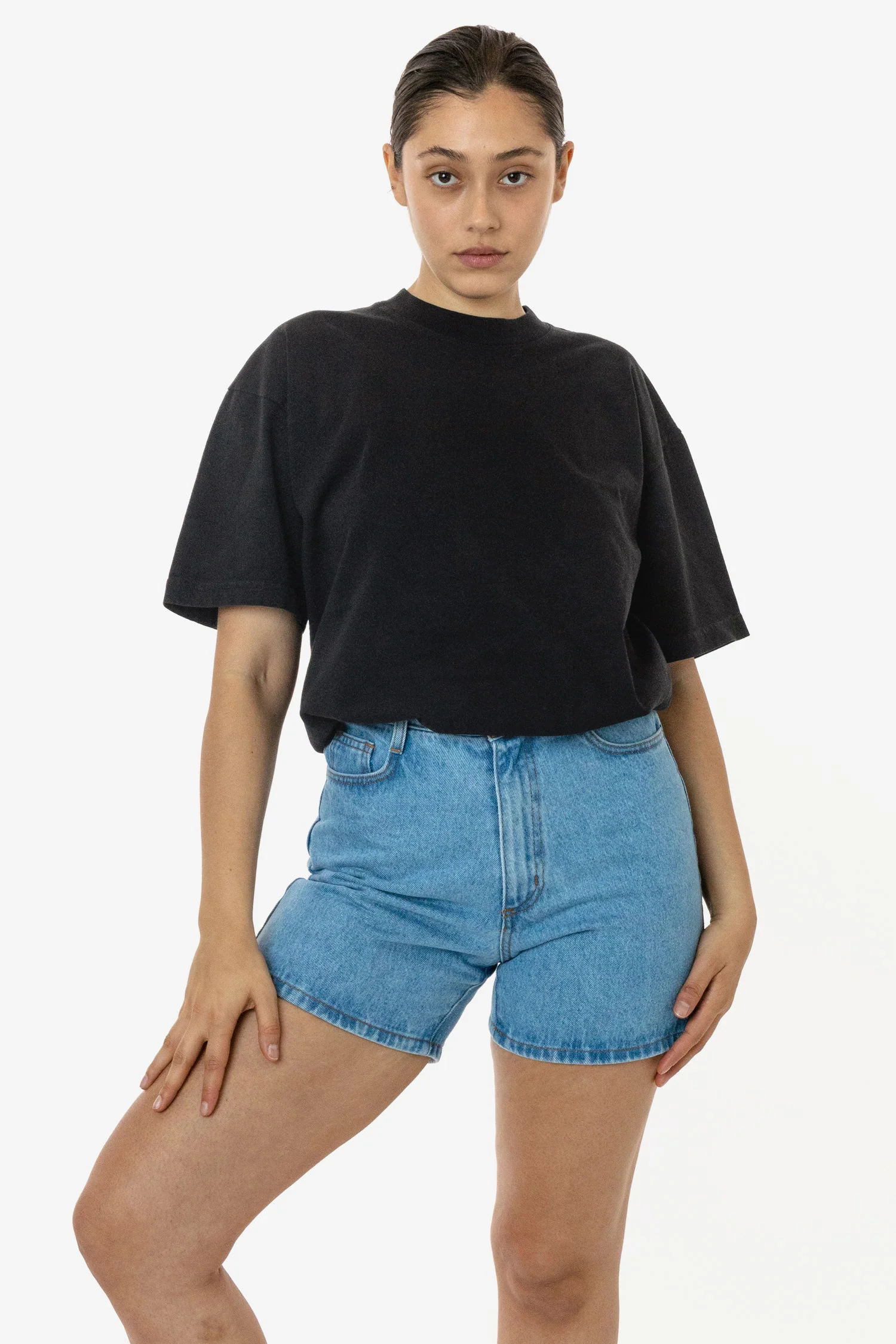 The 1801 - 6.5oz Garment Dye Crew Neck T-Shirt - Image 167