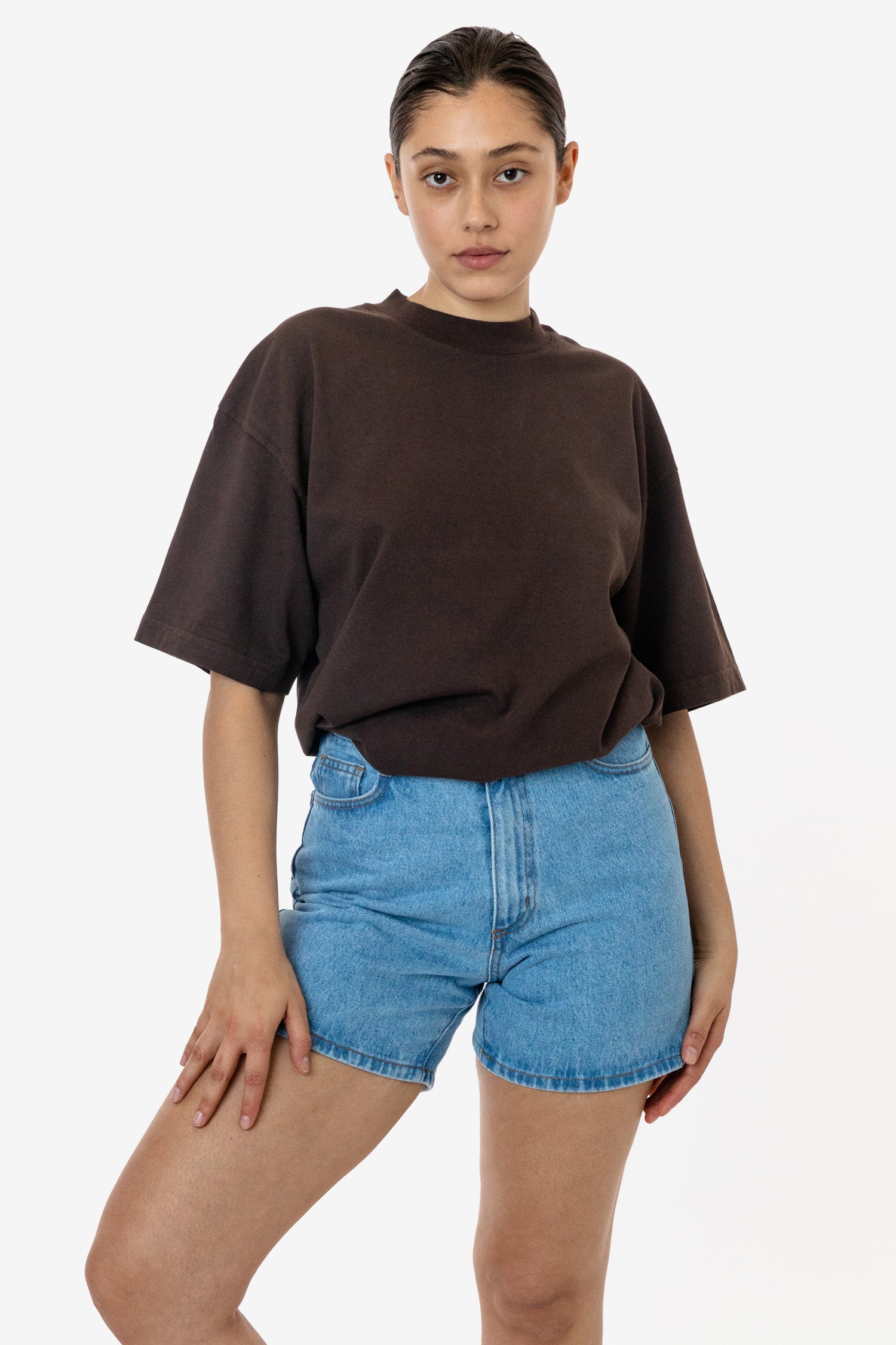 The 1801 - 6.5oz Garment Dye Crew Neck T-Shirt - Image 20