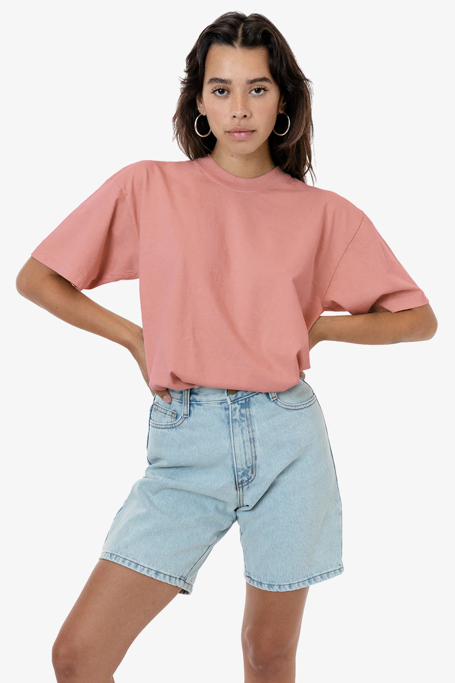 The 1801 - 6.5oz Garment Dye Crew Neck T-Shirt - Image 21