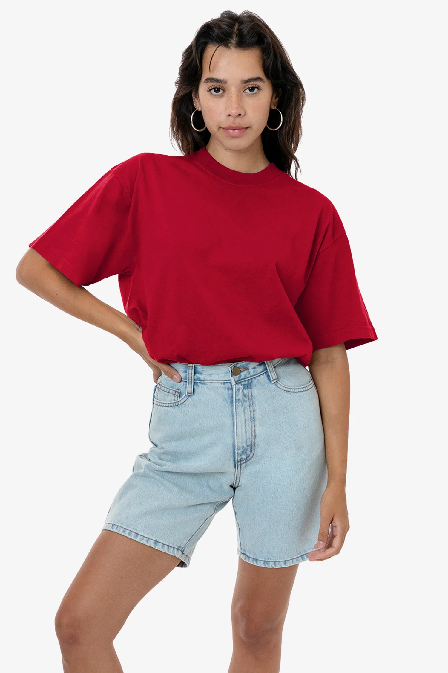 The 1801 - 6.5oz Garment Dye Crew Neck T-Shirt - Image 23