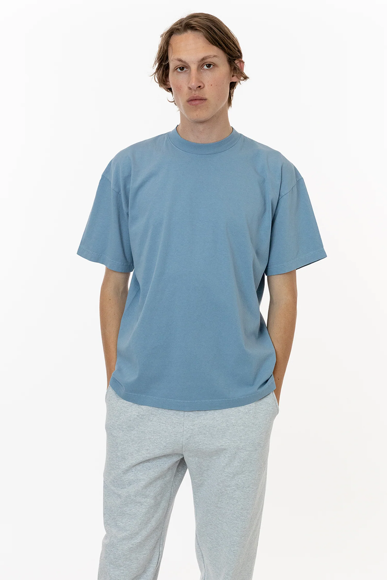 The 1801 - 6.5oz Garment Dye Crew Neck T-Shirt - Image 36