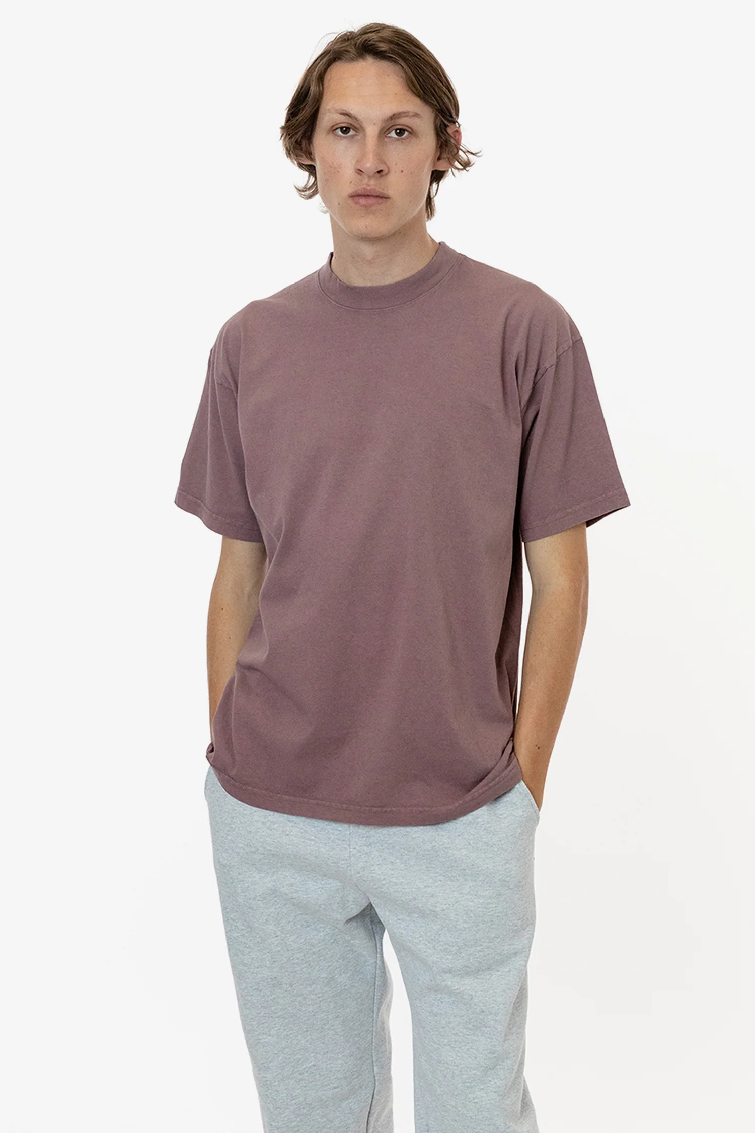The 1801 - 6.5oz Garment Dye Crew Neck T-Shirt - Image 41