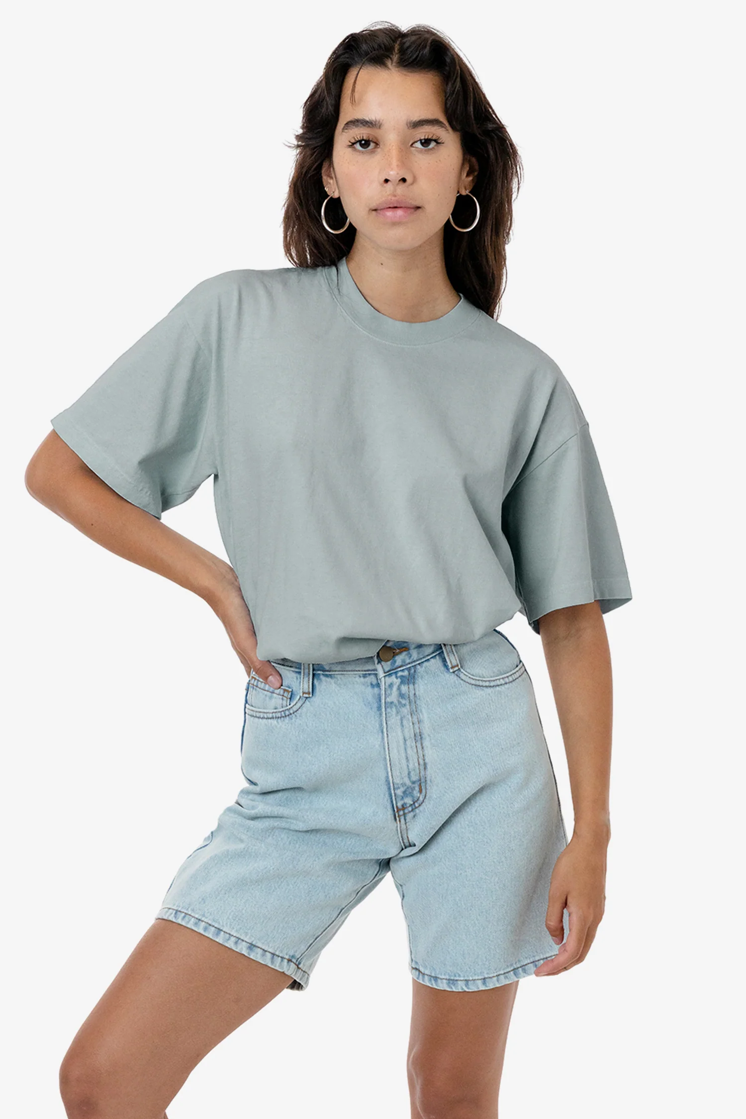 The 1801 - 6.5oz Garment Dye Crew Neck T-Shirt - Image 46