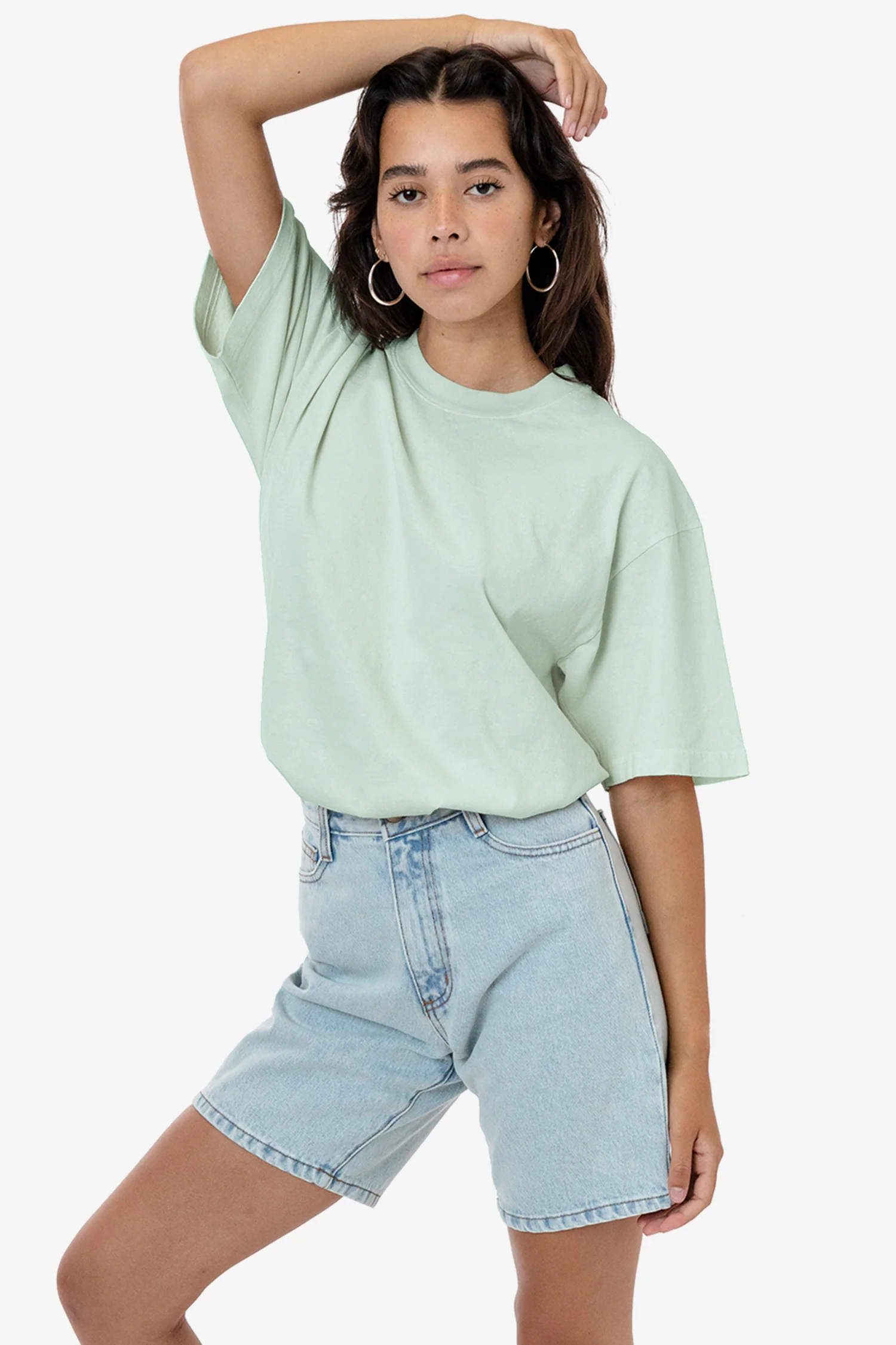 The 1801 - 6.5oz Garment Dye Crew Neck T-Shirt - Image 48