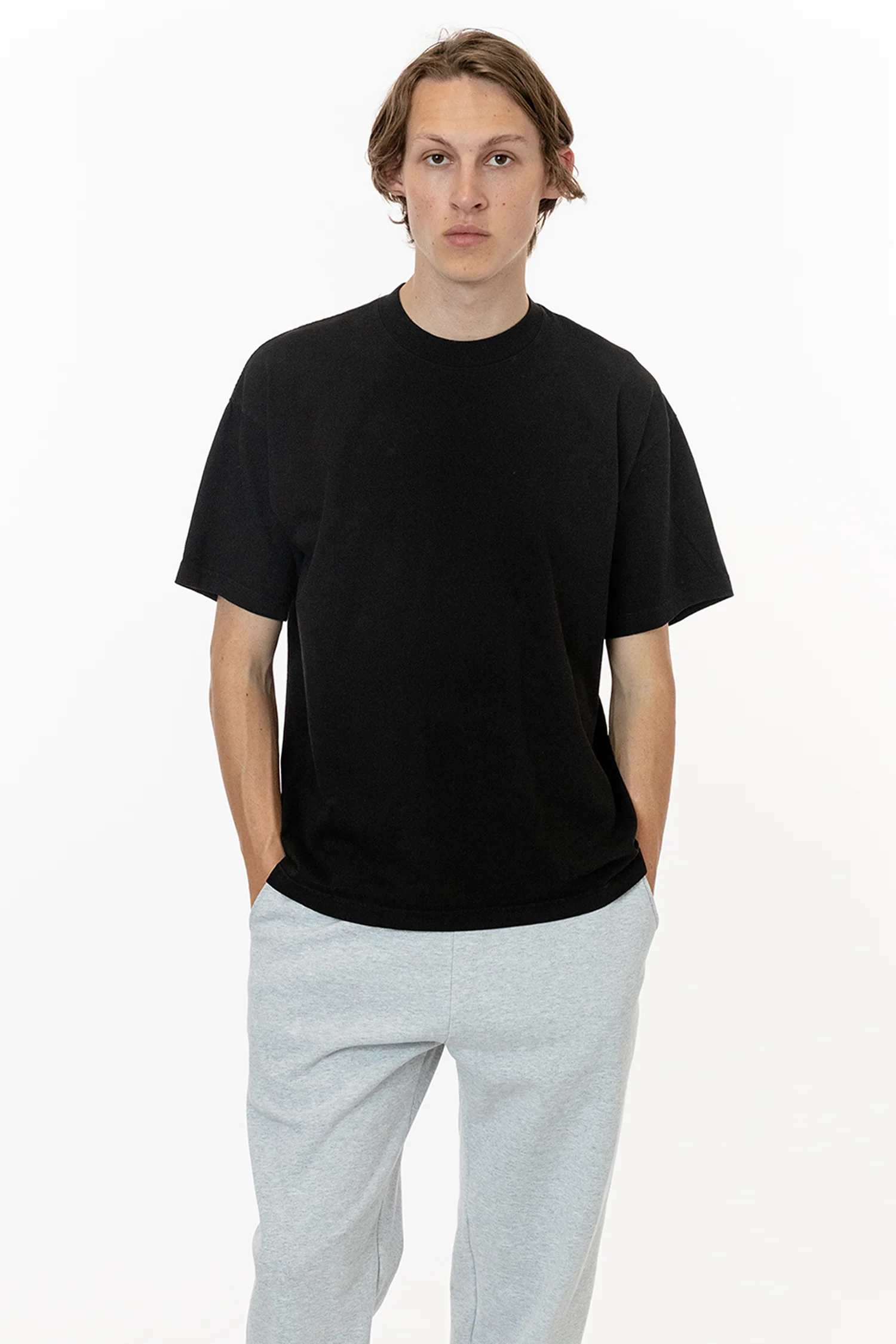 The 1801 - 6.5oz Garment Dye Crew Neck T-Shirt - Image 5