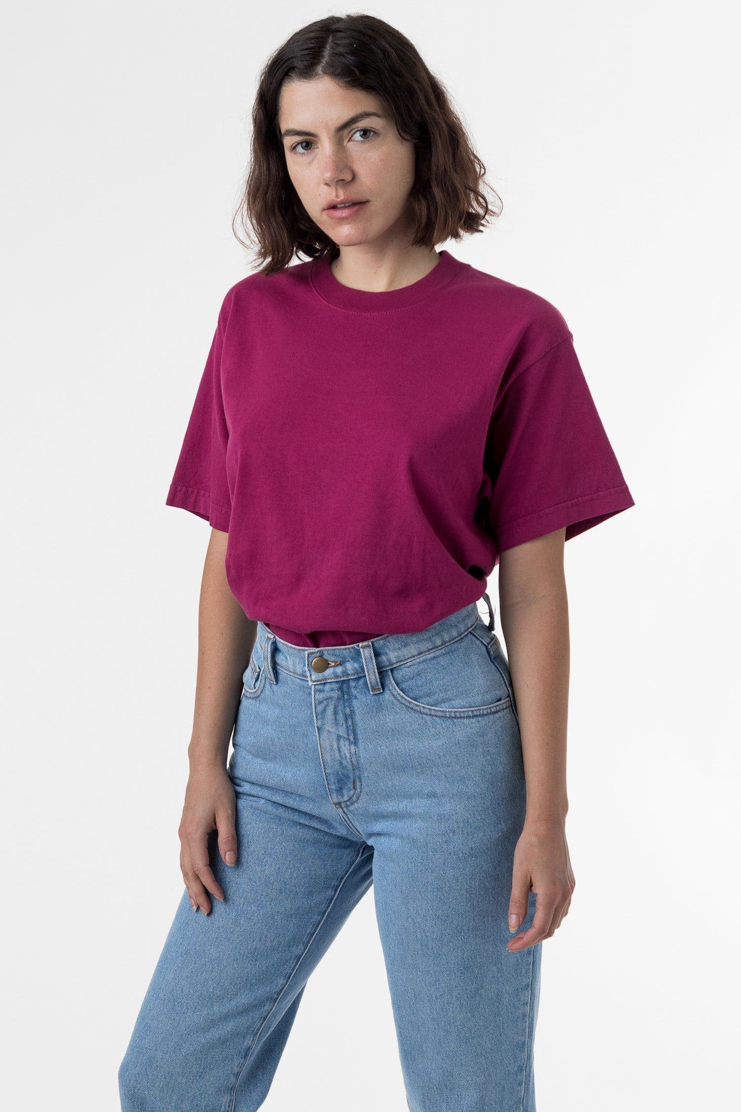 The 1801 - 6.5oz Garment Dye Crew Neck T-Shirt - Image 53