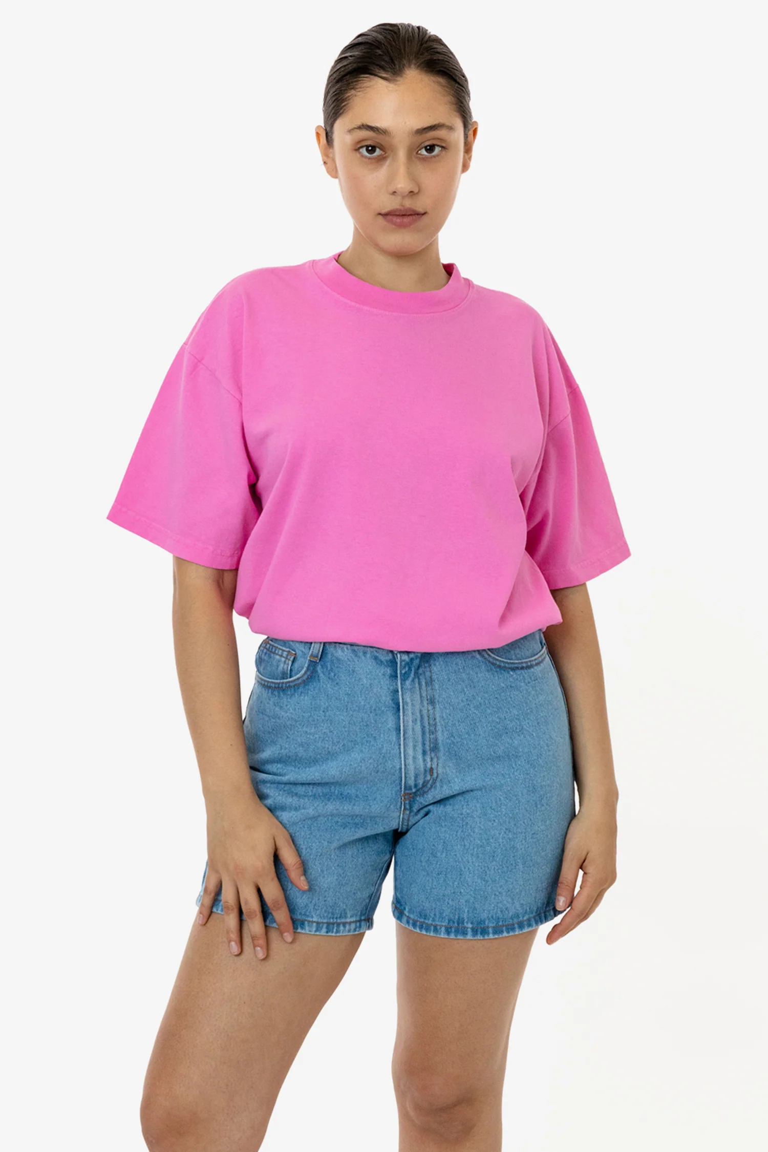 The 1801 - 6.5oz Garment Dye Crew Neck T-Shirt - Image 57