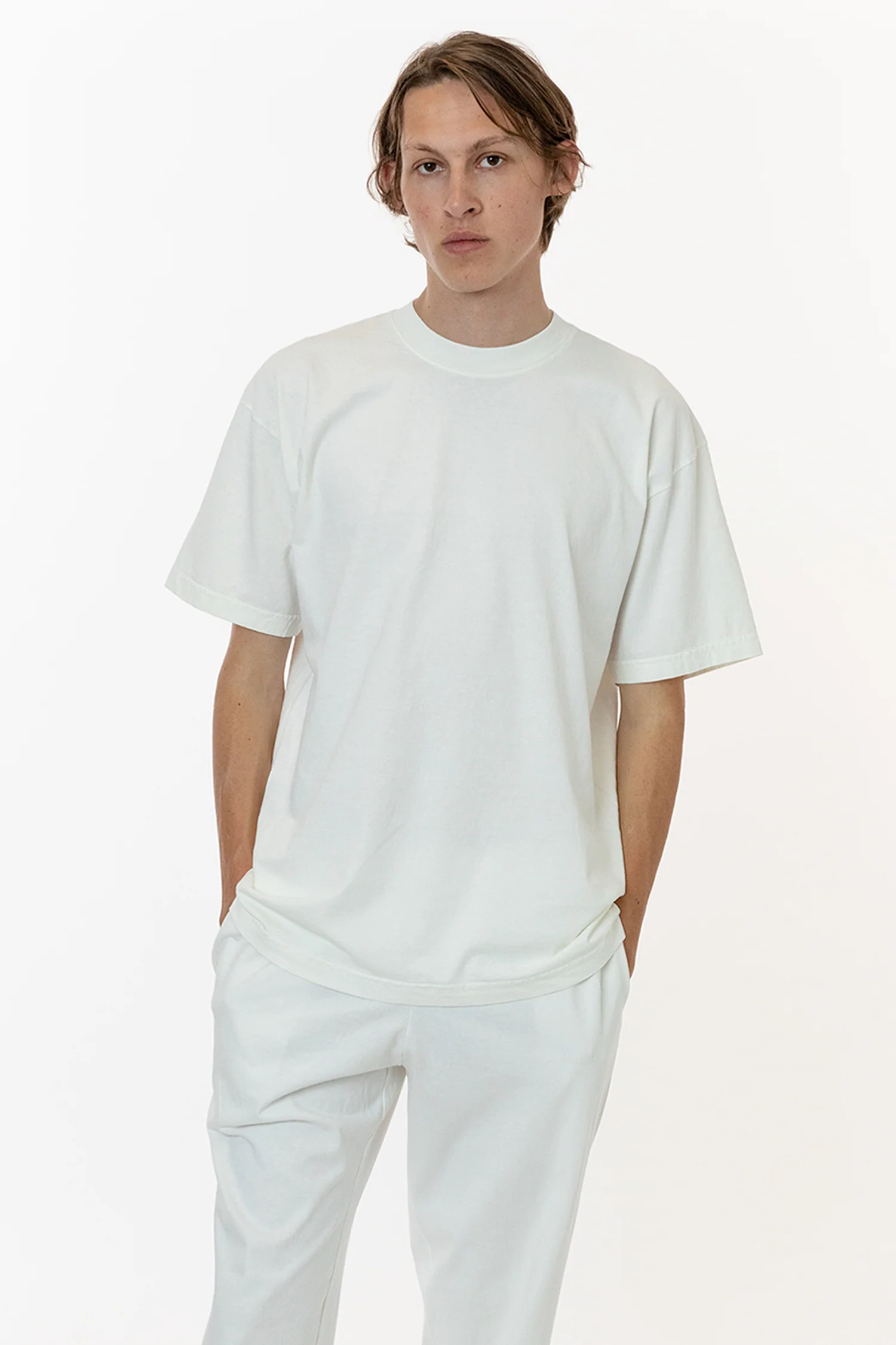 The 1801 - 6.5oz Garment Dye Crew Neck T-Shirt - Image 69