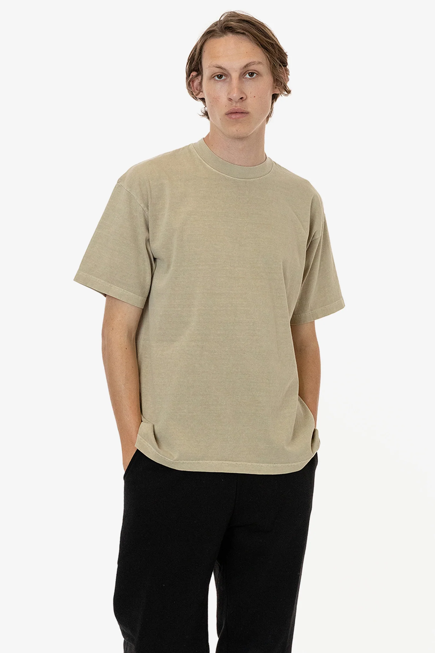 The 1801 - 6.5oz Garment Dye Crew Neck T-Shirt - Image 76