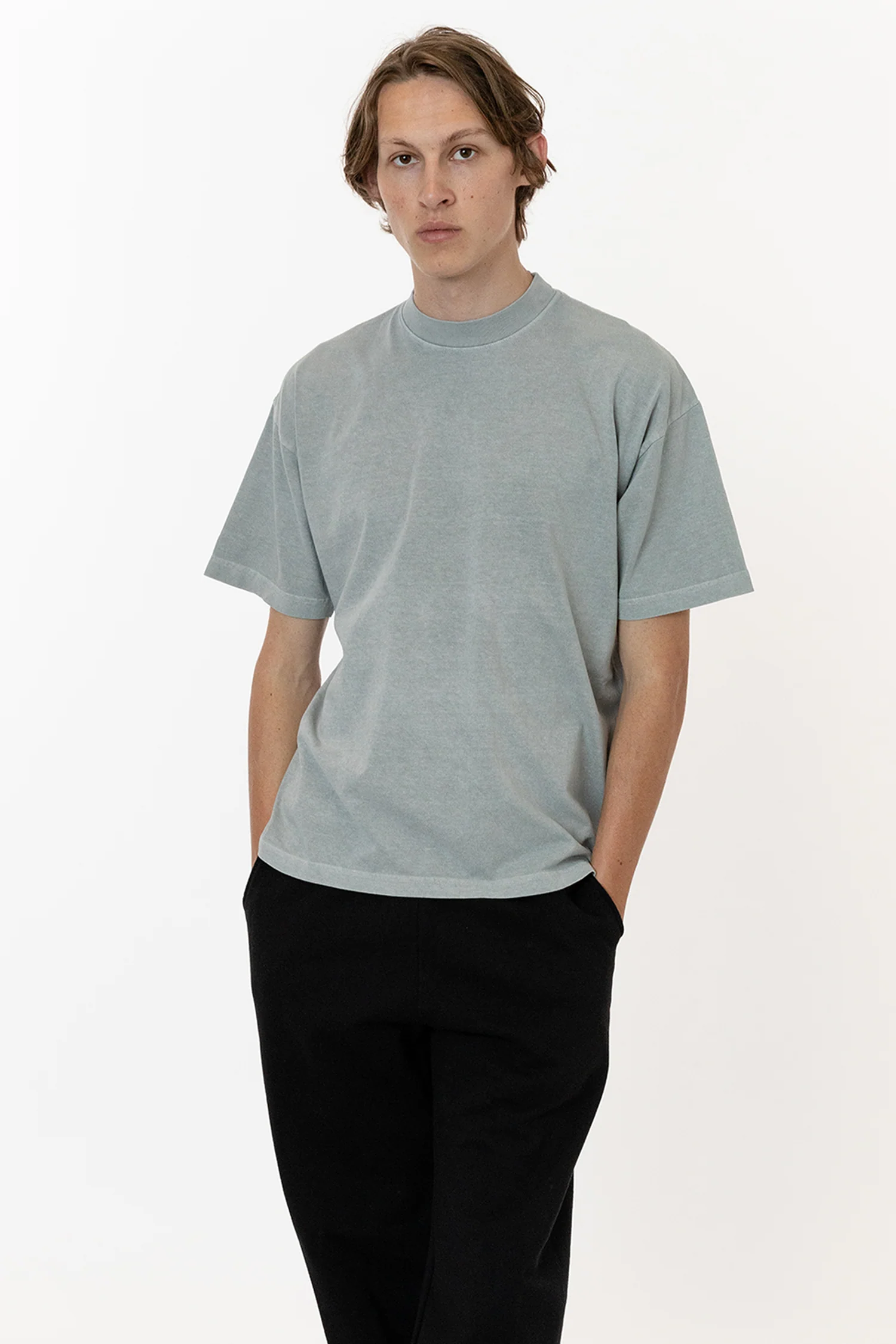The 1801 - 6.5oz Garment Dye Crew Neck T-Shirt - Image 80