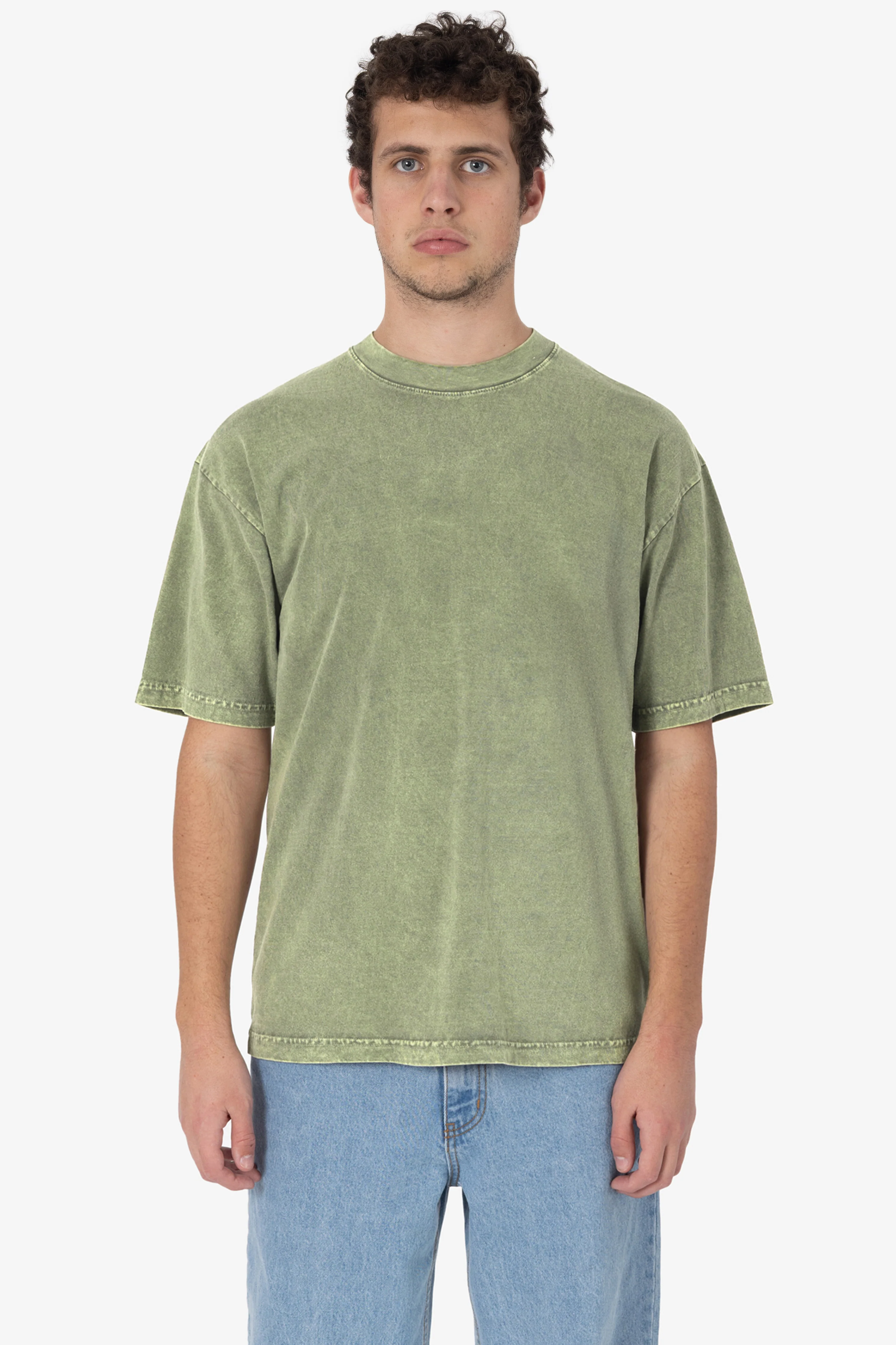 The 1801 - 6.5oz Garment Dye Crew Neck T-Shirt - Image 91