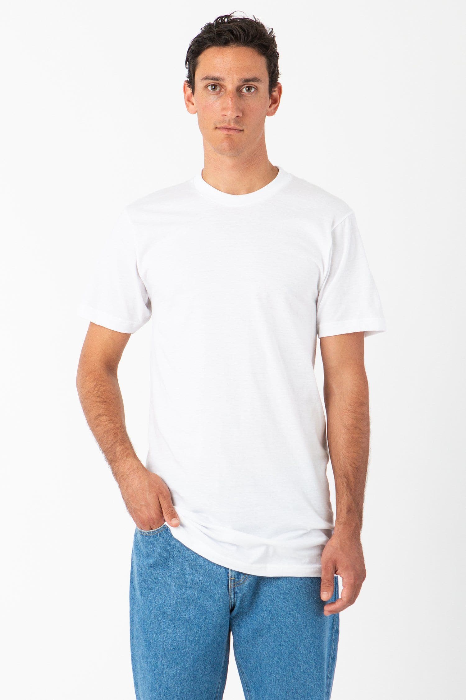 TL20001 - Fine Jersey Crew Neck Tall Tee - Image 2