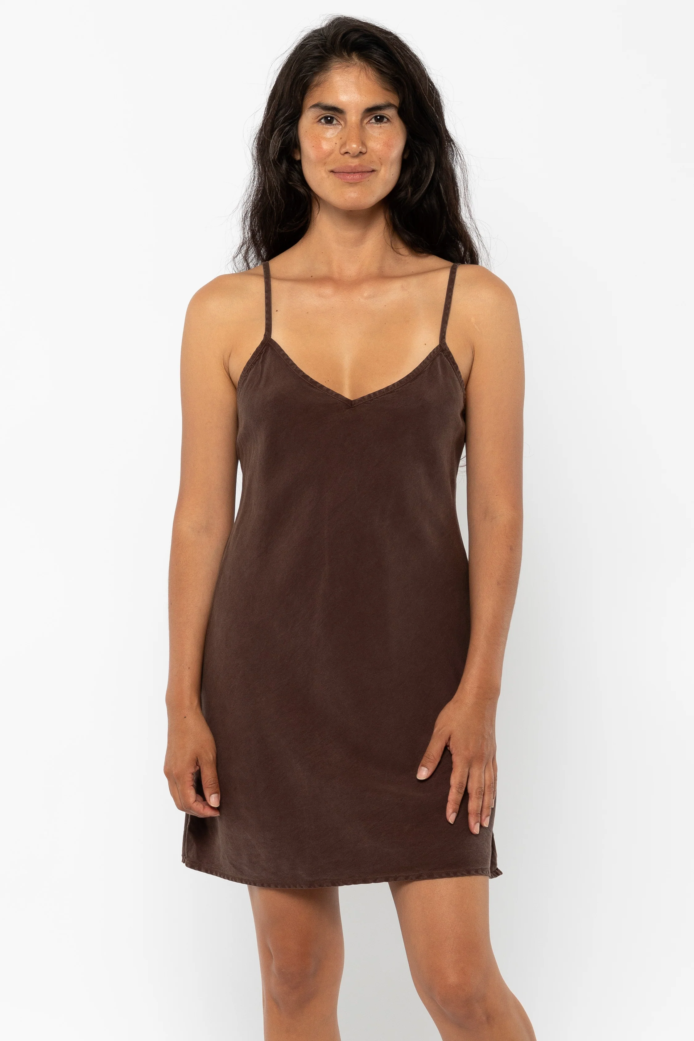 TN100GD - Tencel Mini Slip Dress - Image 17