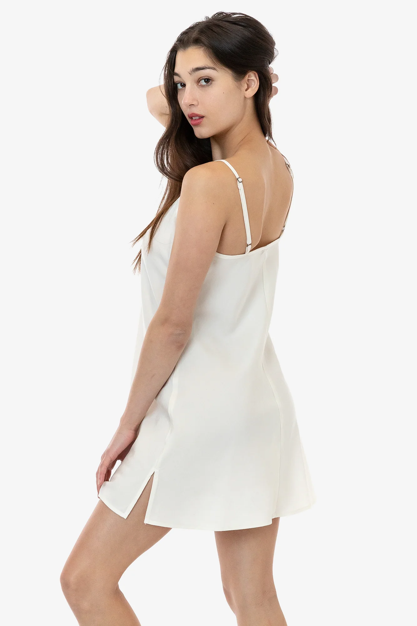 TN100GD - Tencel Mini Slip Dress - Image 36