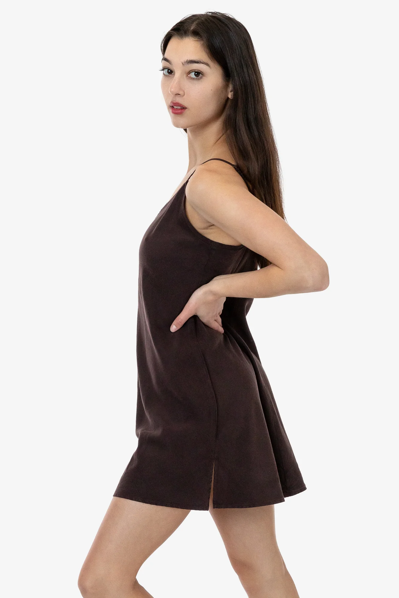 TN100GD - Tencel Mini Slip Dress - Image 39