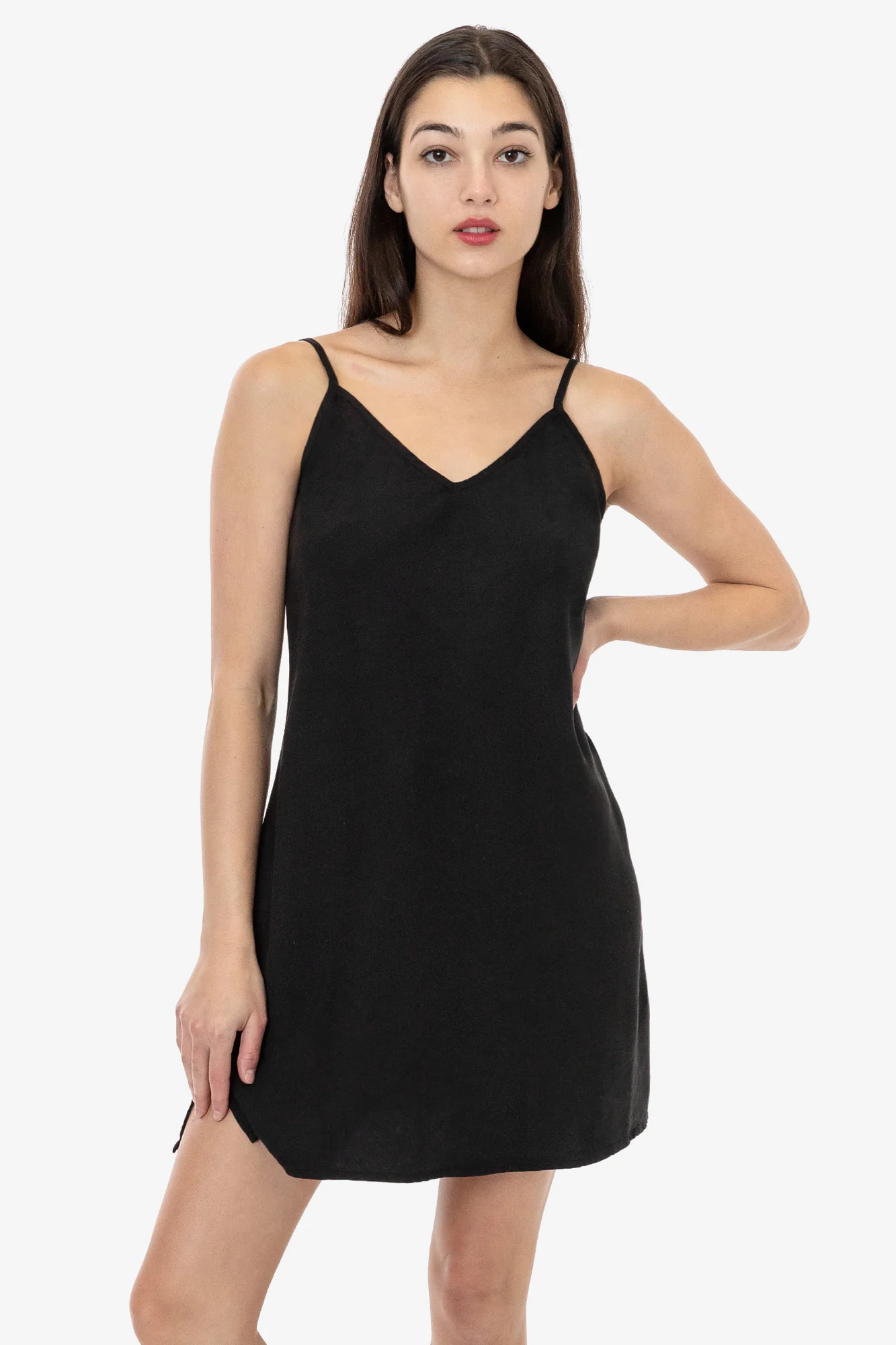 TN100GD - Tencel Mini Slip Dress - Image 40