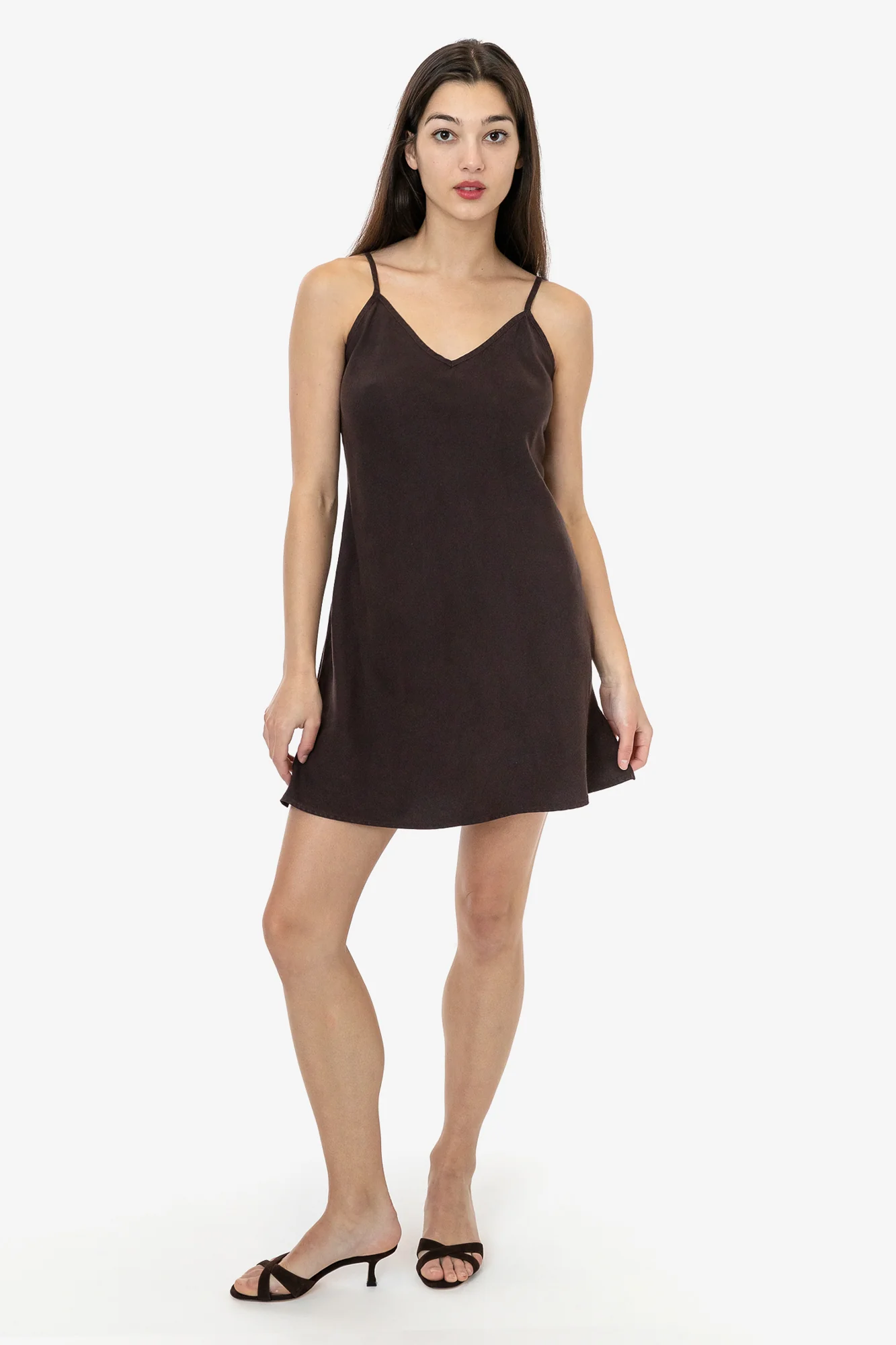 TN100GD - Tencel Mini Slip Dress - Image 46