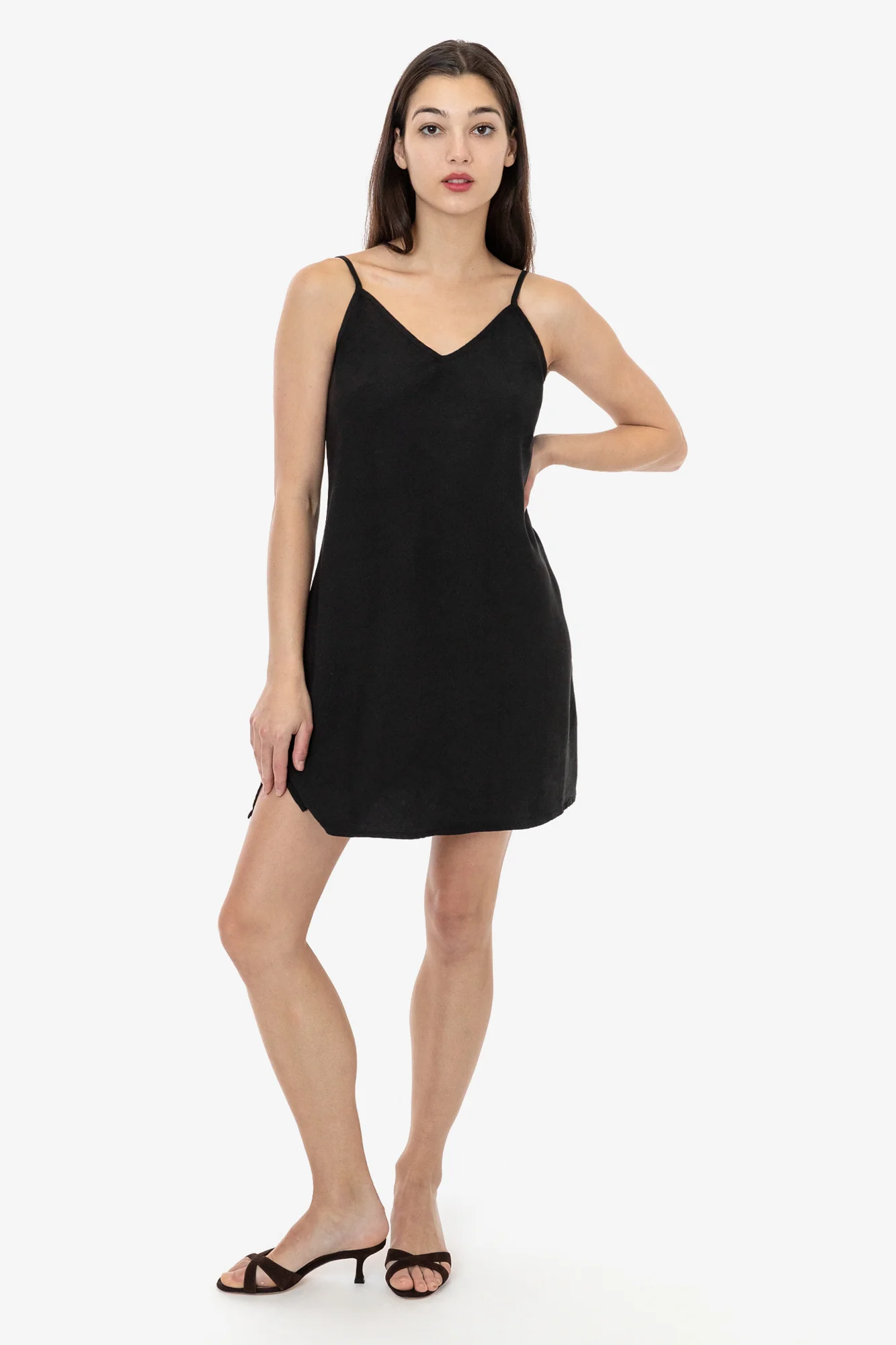 TN100GD - Tencel Mini Slip Dress - Image 48