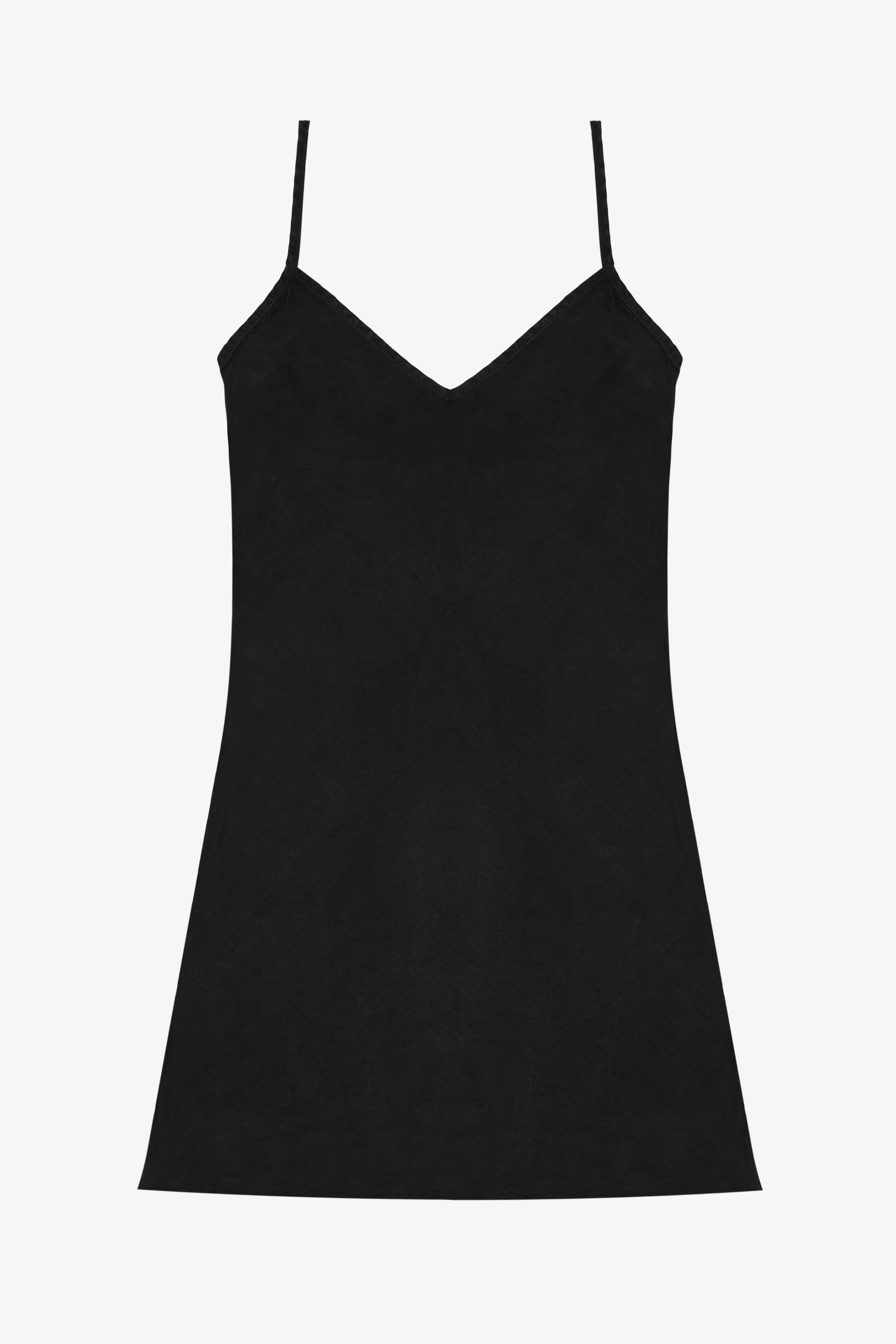 TN100GD - Tencel Mini Slip Dress - Image 51