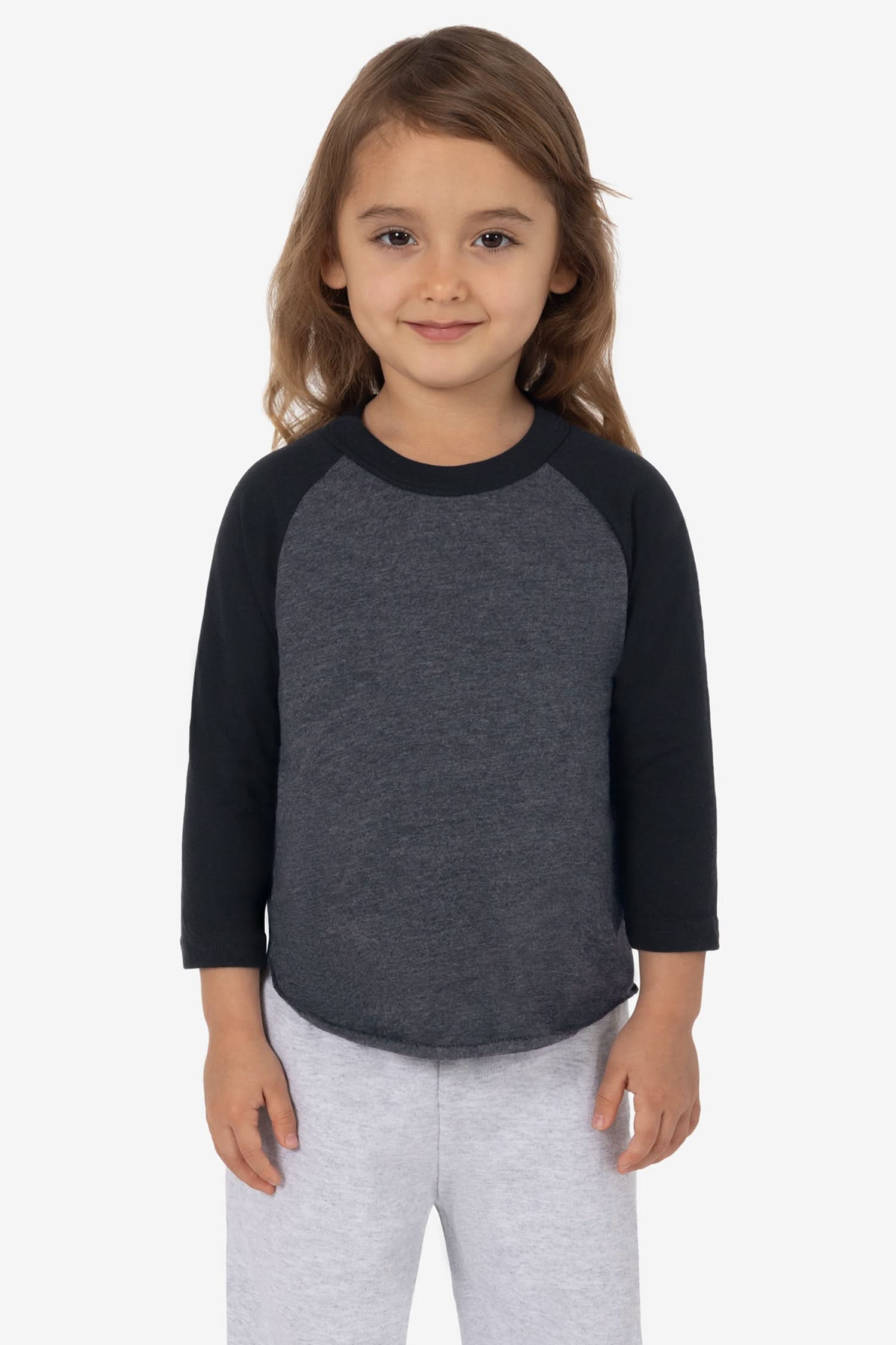 FF1053 - Toddler 3/4 Sleeve Poly Cotton Raglan - Image 10