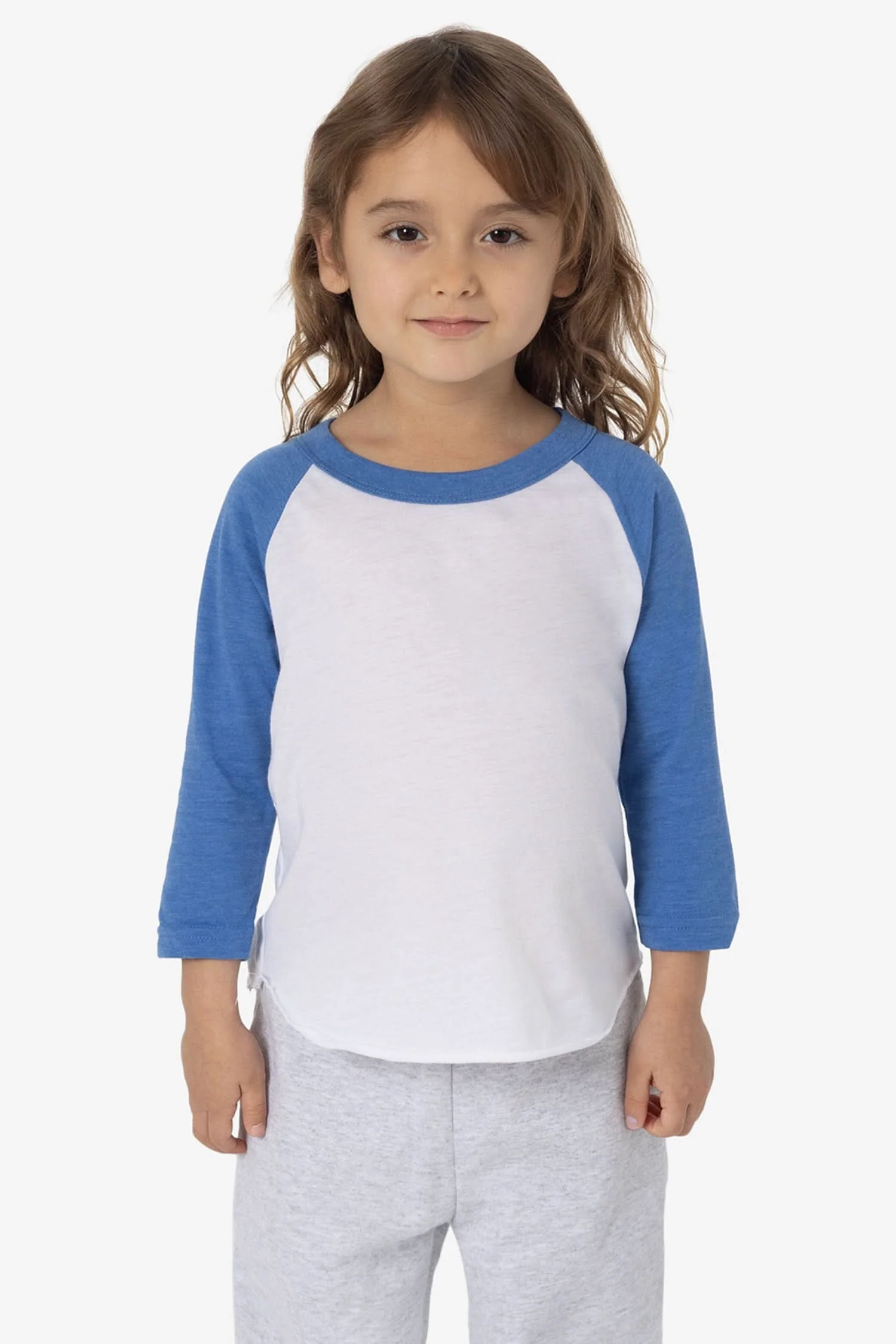 FF1053 - Toddler 3/4 Sleeve Poly Cotton Raglan - Image 12