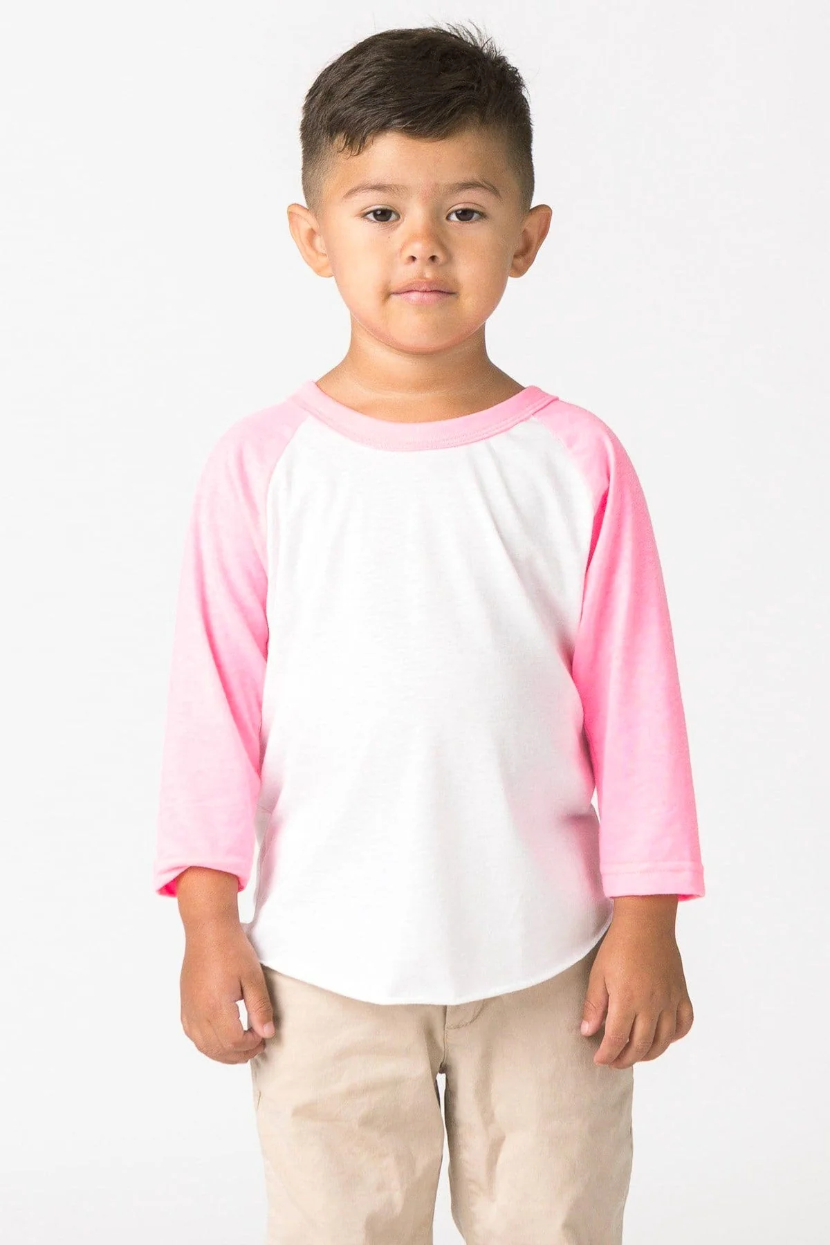 FF1053 - Toddler 3/4 Sleeve Poly Cotton Raglan - Image 14
