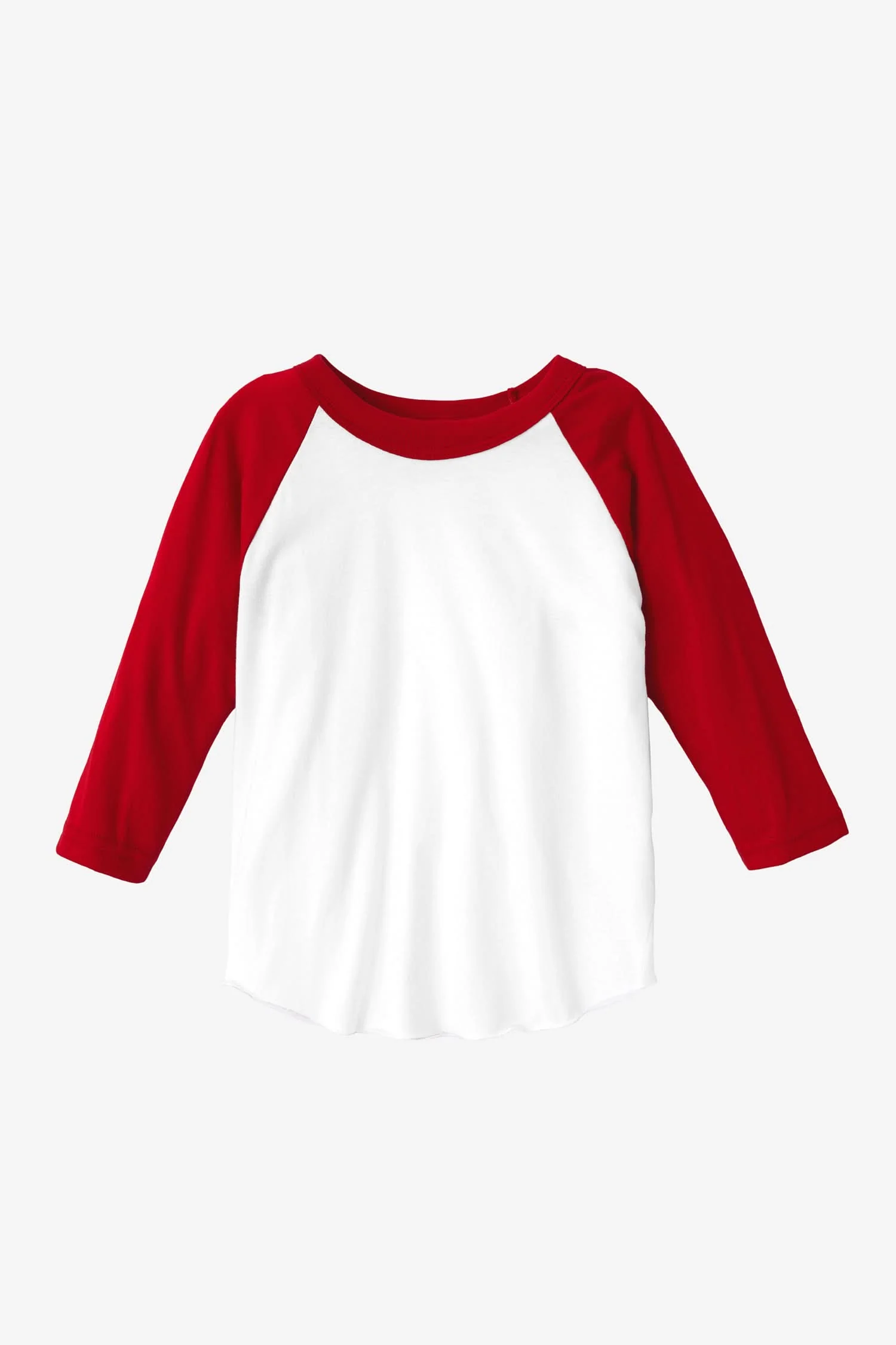 FF1053 - Toddler 3/4 Sleeve Poly Cotton Raglan - Image 28