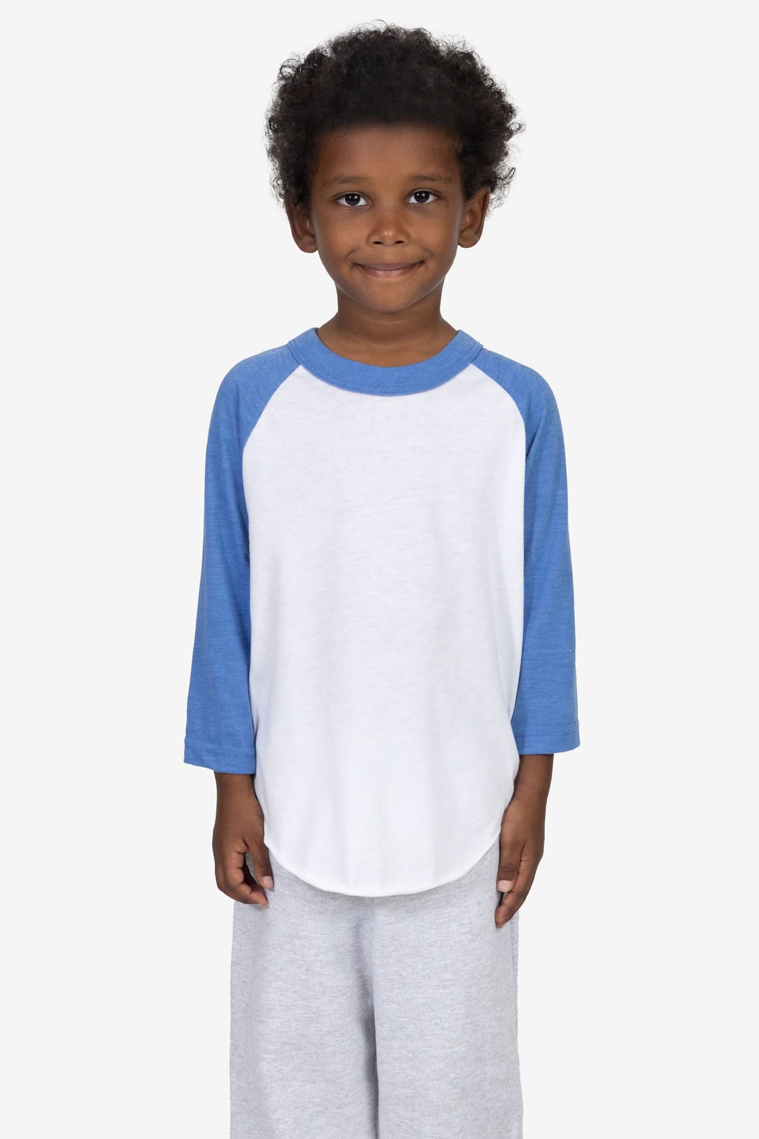FF1053 - Toddler 3/4 Sleeve Poly Cotton Raglan - Image 5