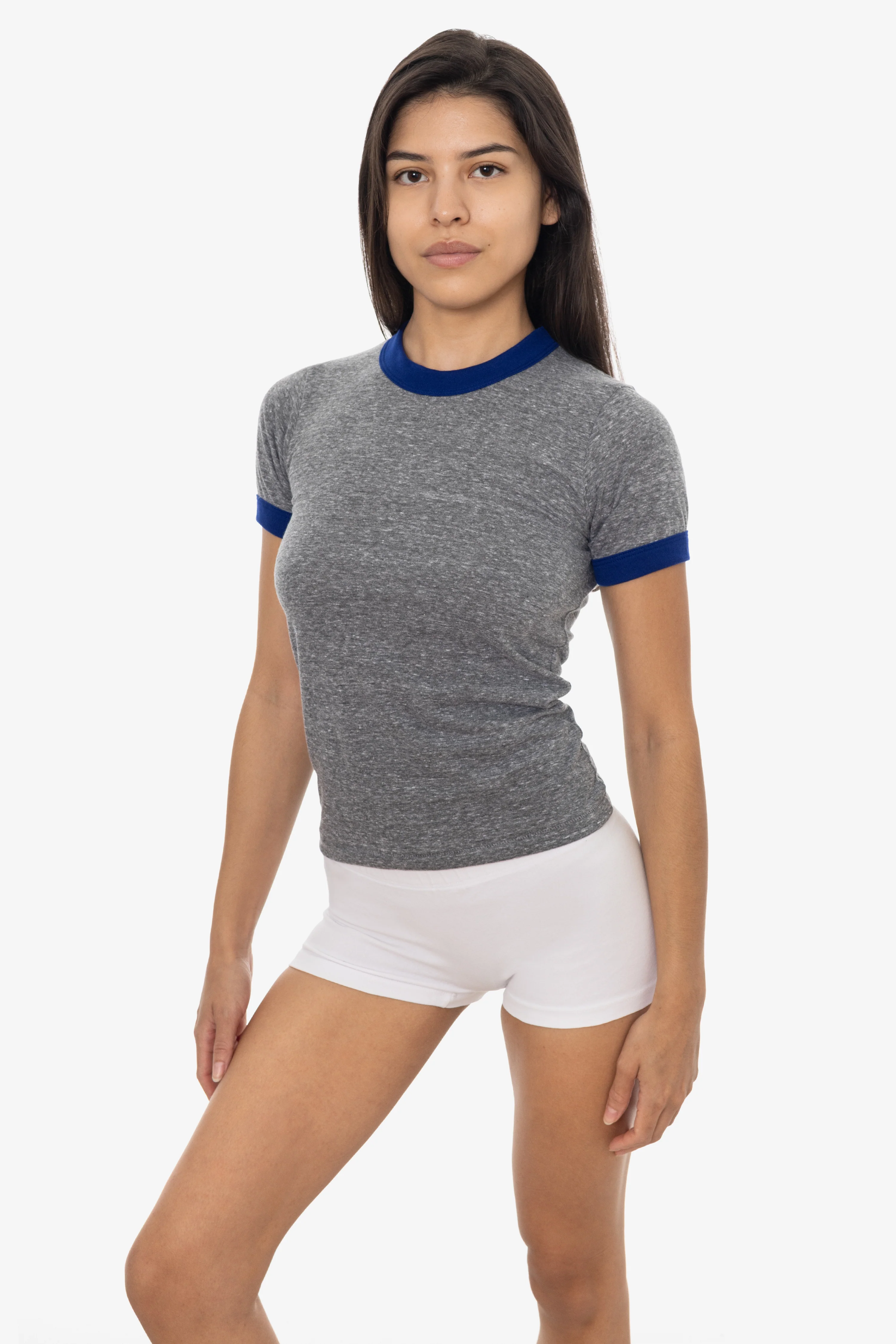 TR310 - Tri-Blend Women's Ringer Tee - Image 3