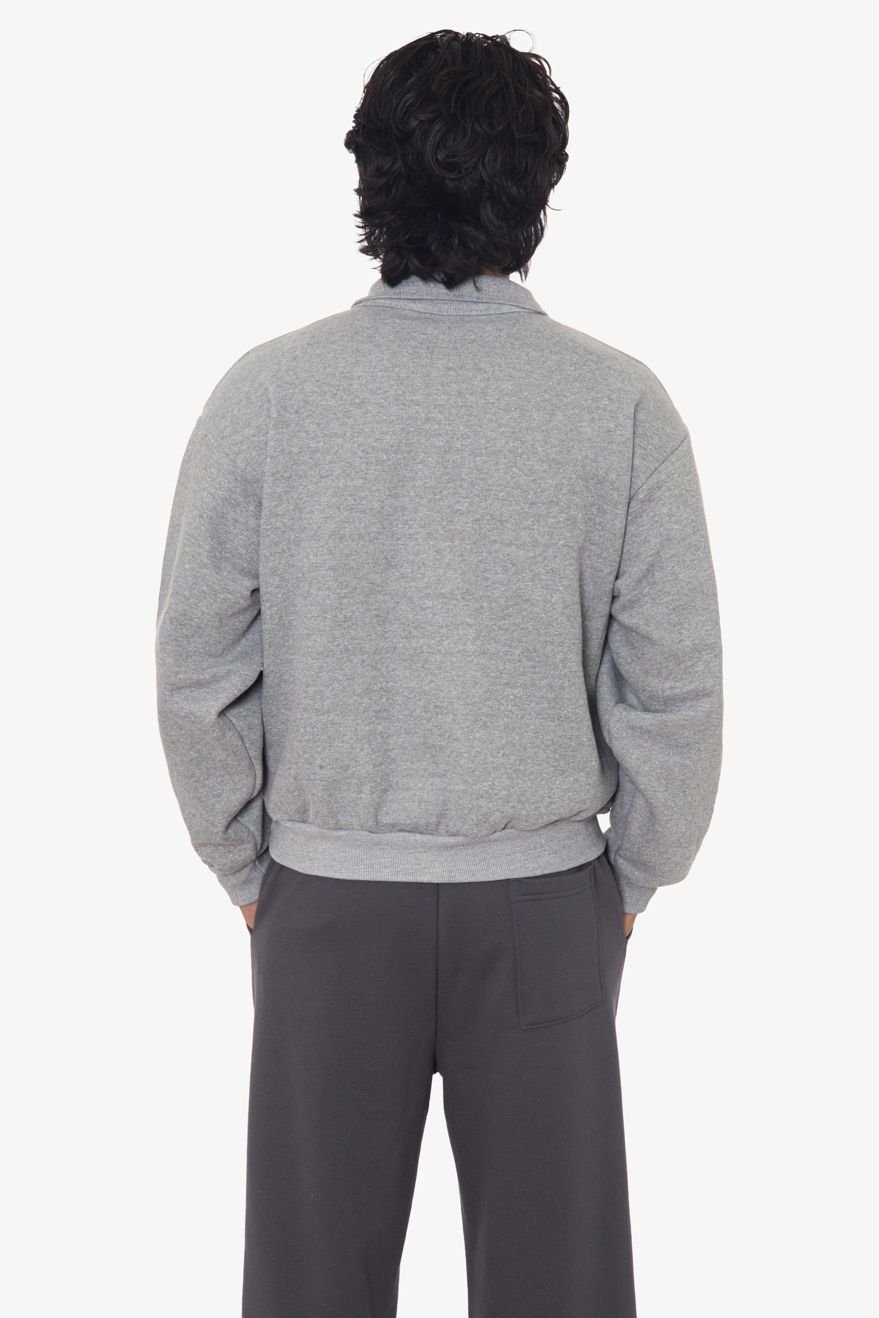 TRF412 - Half Zip Collared Fleece Pullover - Image 2