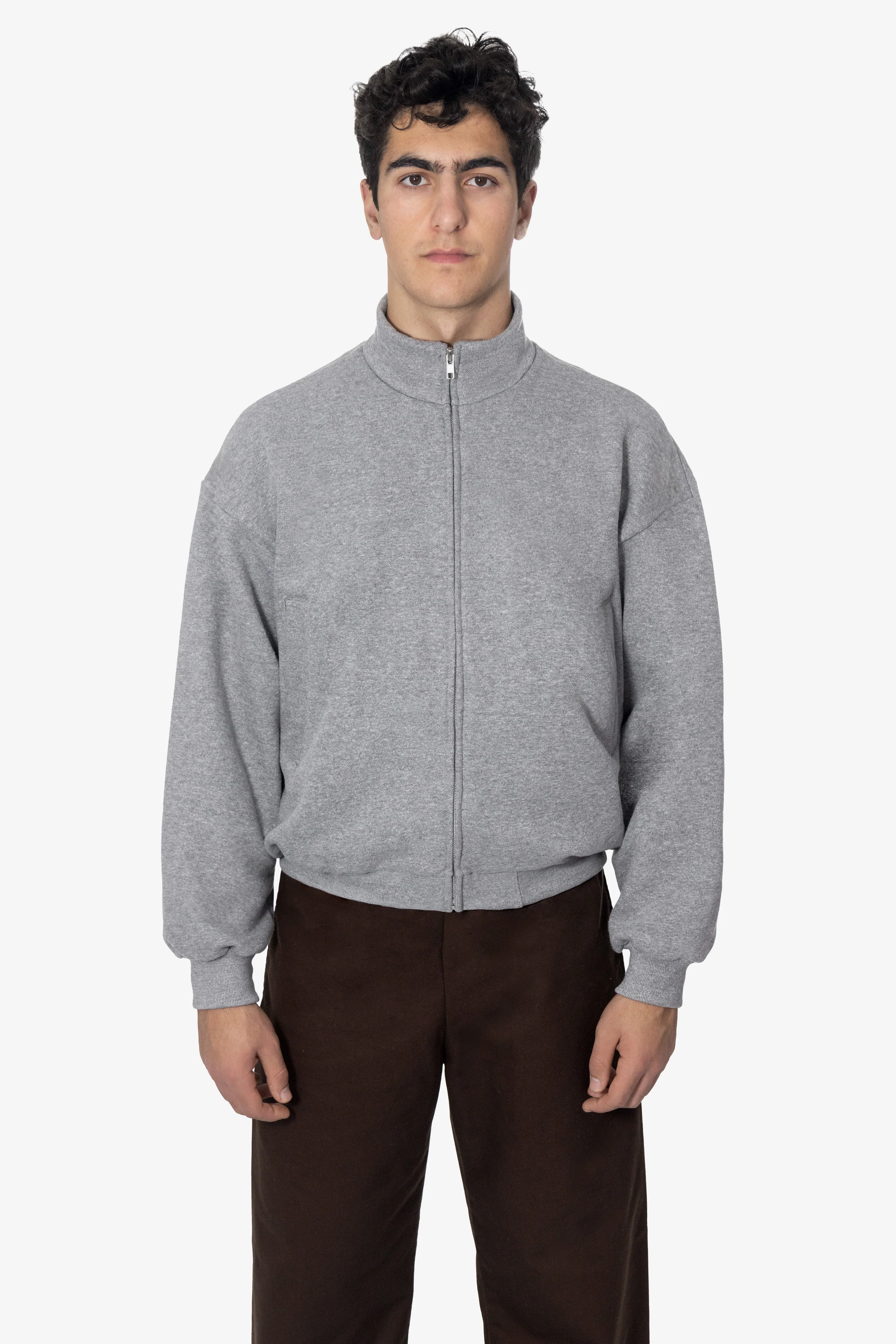 TRF455 - Track Fleece Zip-Up Jacket - Image 3