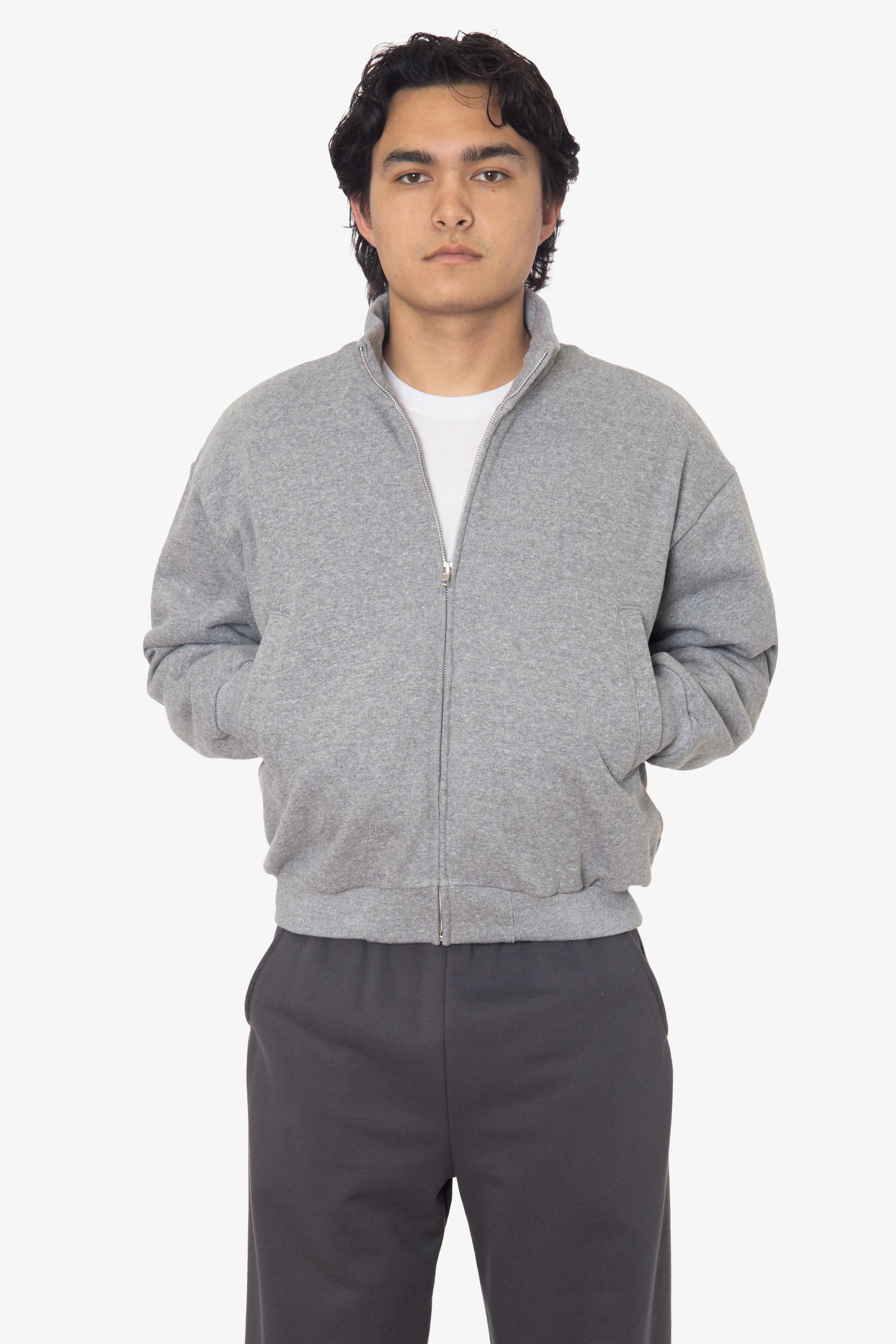 TRF455 - Track Fleece Zip-Up Jacket - Image 4