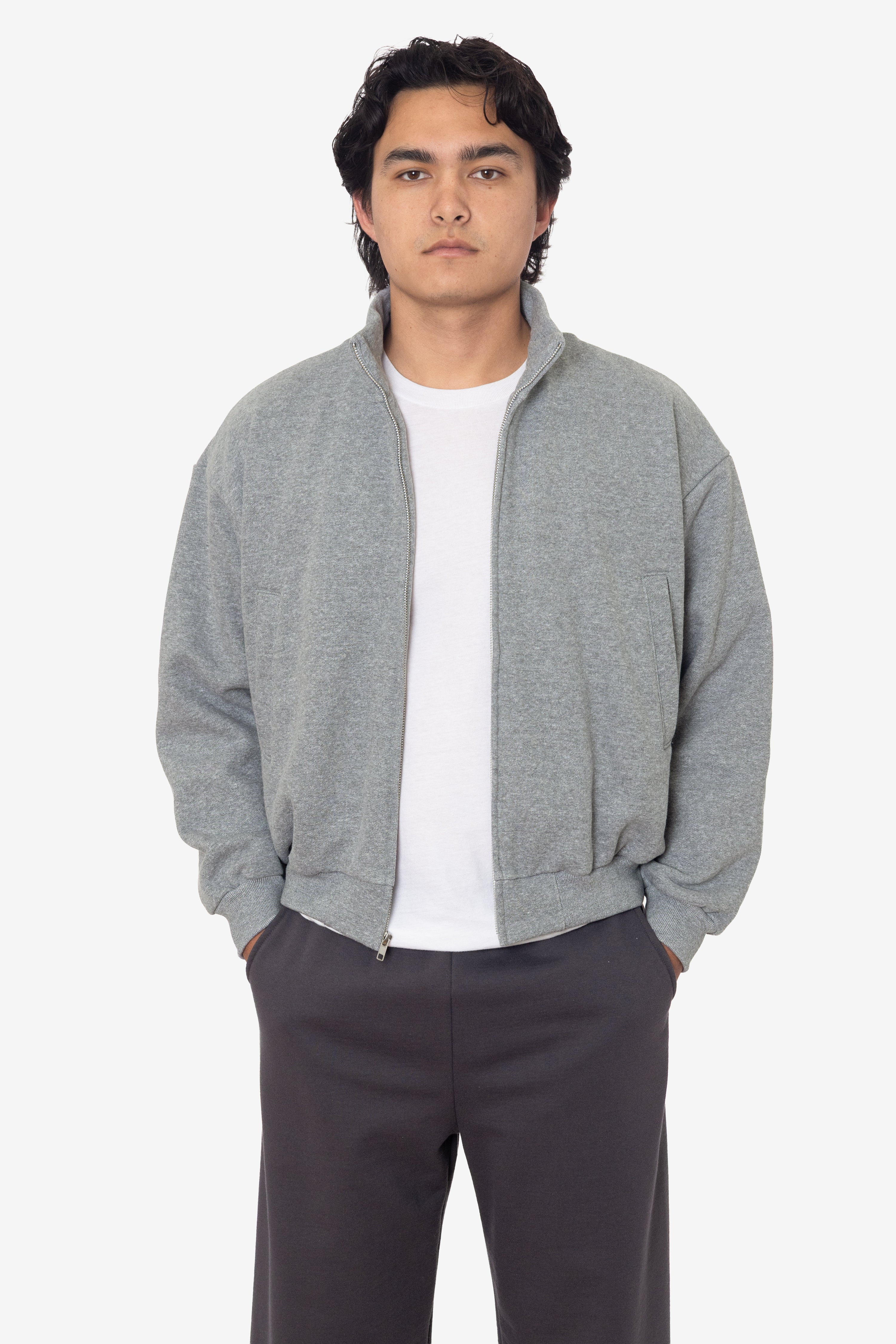 TRF455 - Track Fleece Zip-Up Jacket - Image 6