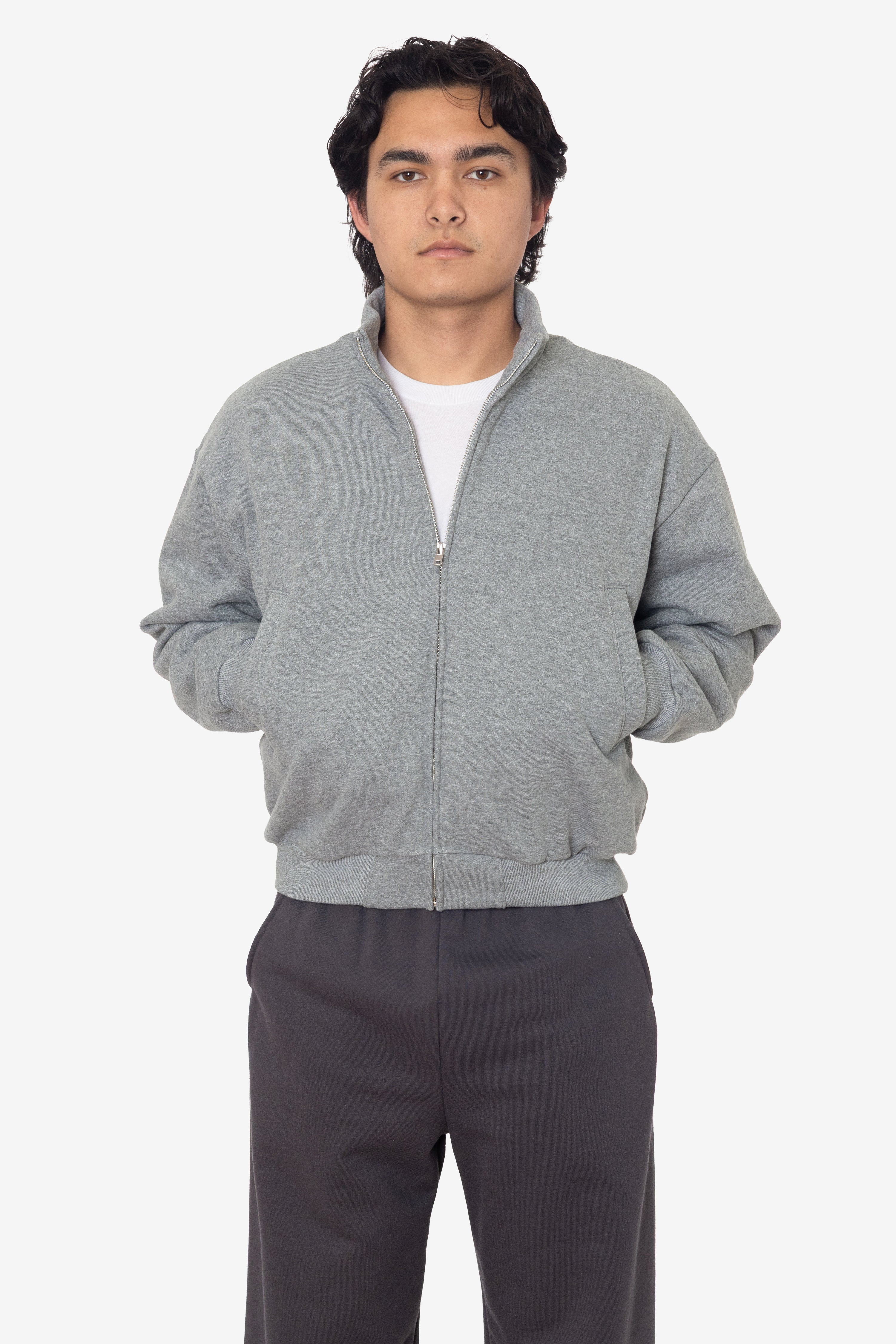 TRF455 - Track Fleece Zip-Up Jacket - Image 7