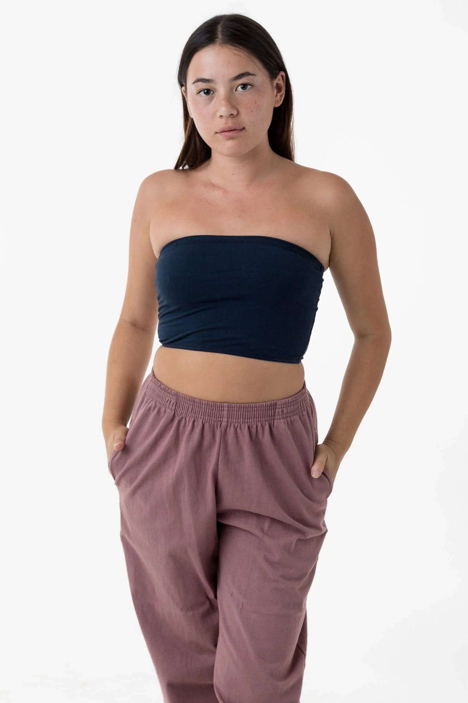 8393 - Cotton Spandex Tube Top - Image 14