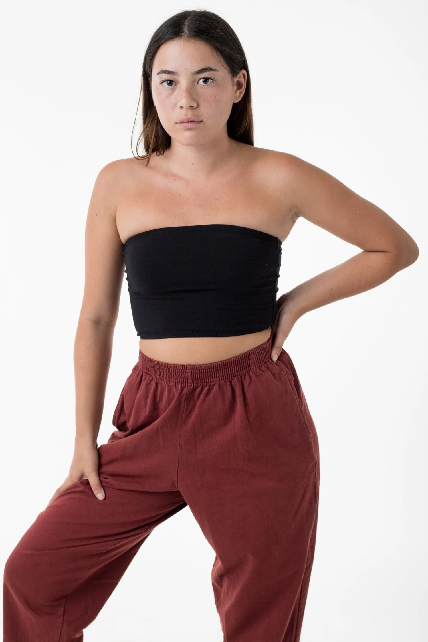 8393 - Cotton Spandex Tube Top - Image 15